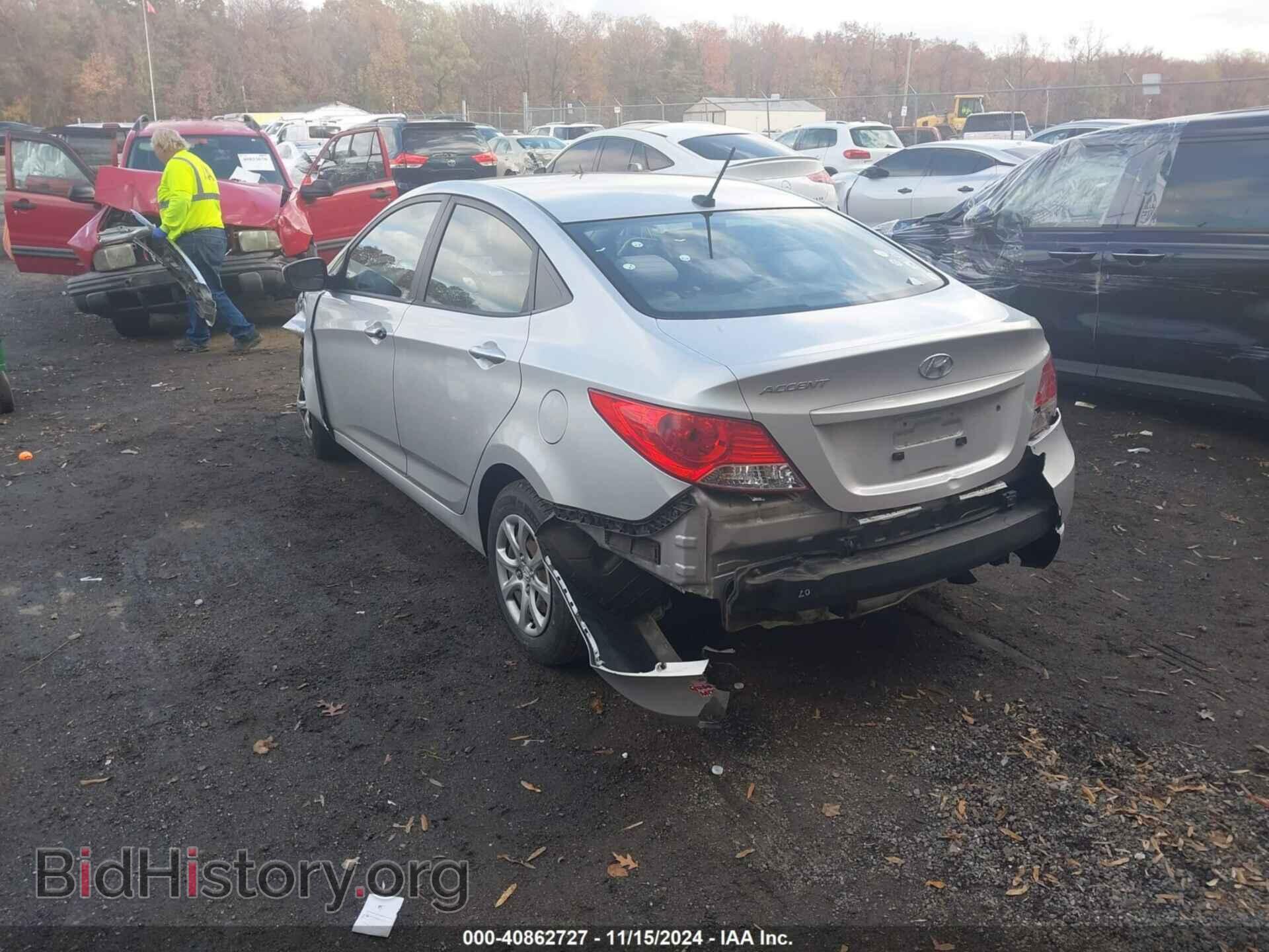 2013 HYUNDAI ACCENT - VIN: KMHCT4AE8DU273199 - Фото 3