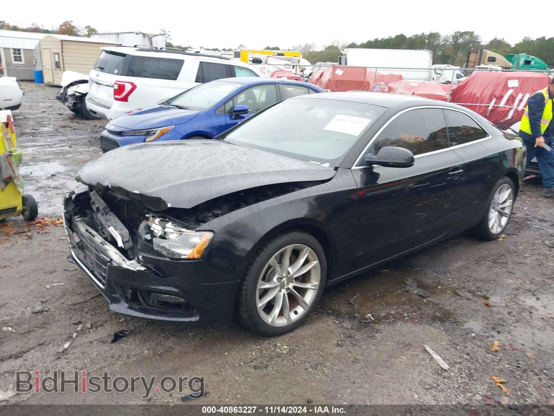2014 AUDI A5 - VIN: WAUCFAFR1EA054946 - Фото 2