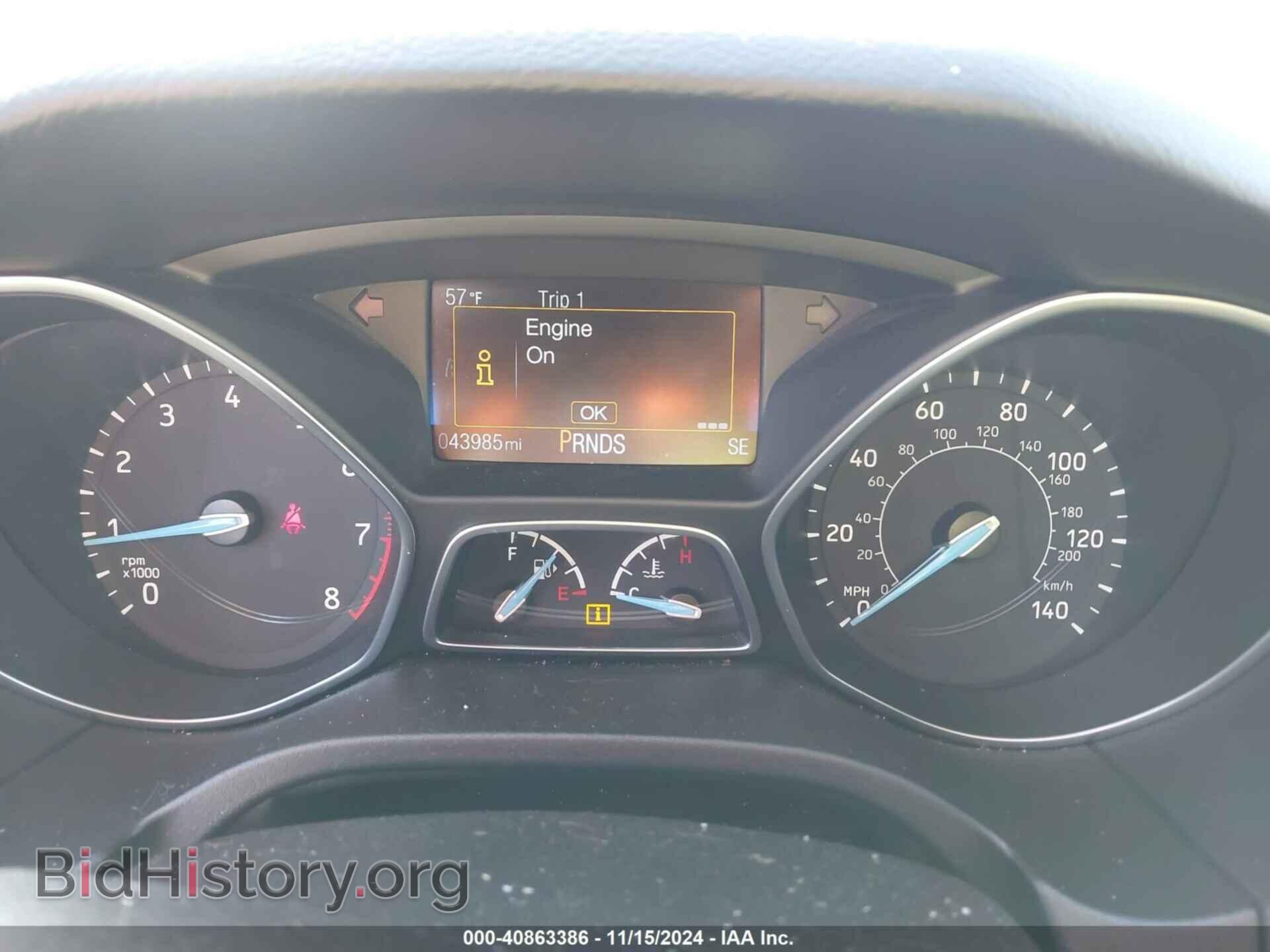2016 FORD FOCUS - VIN: 1FADP3K24GL396879 - Photo 7