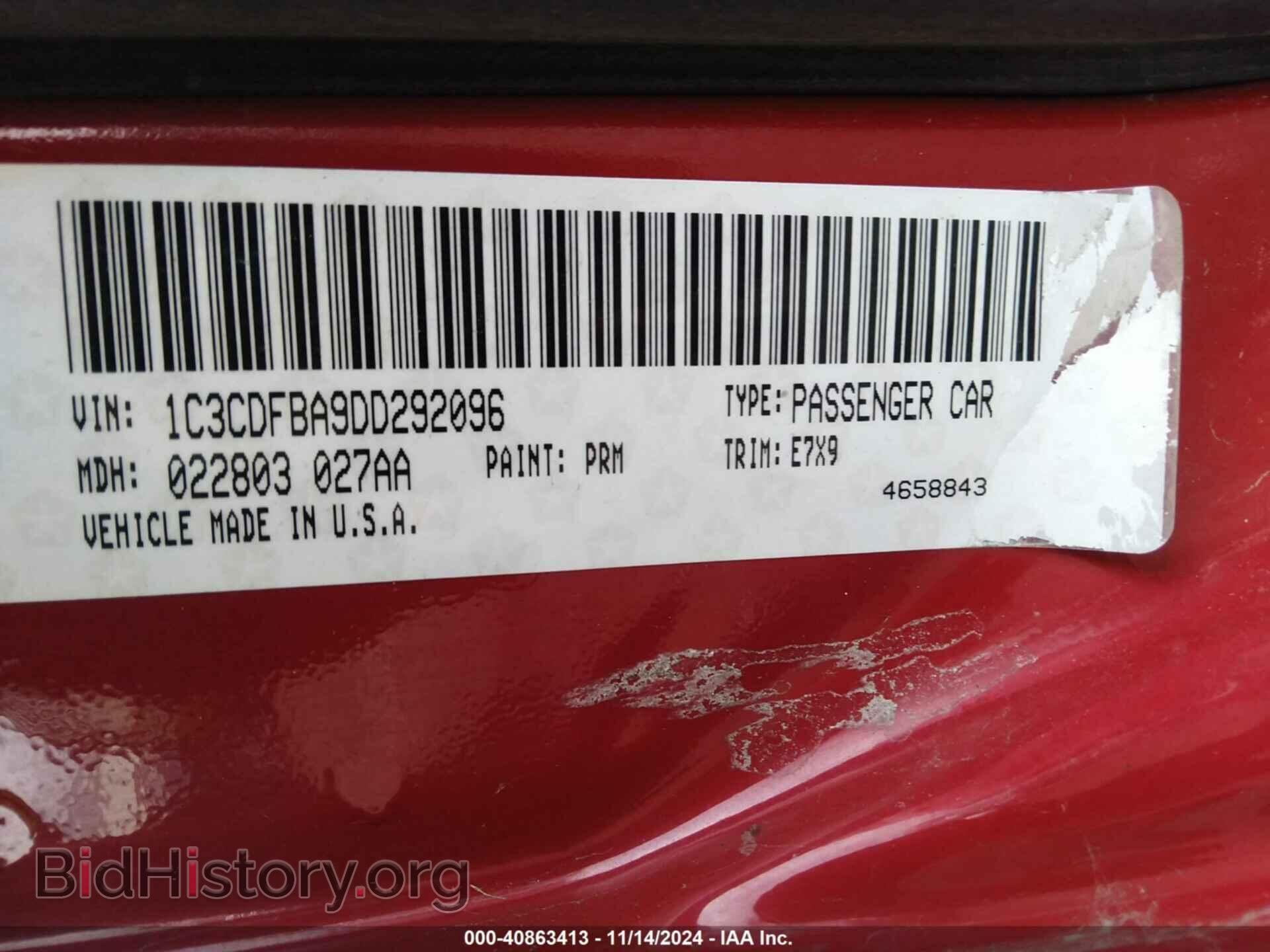 2013 DODGE DART - VIN: 1C3CDFBA9DD292096 - Photo 9