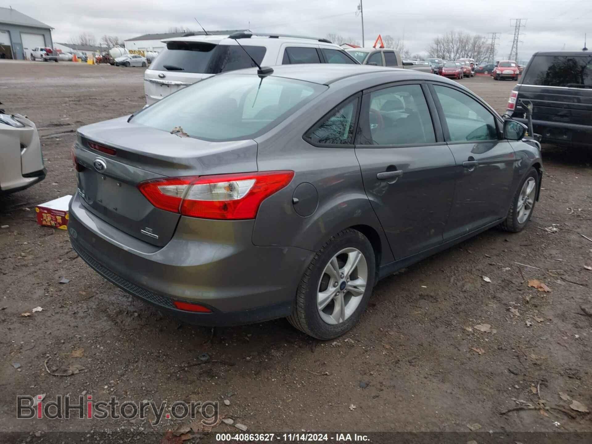2014 FORD FOCUS - VIN: 1FADP3F24EL411615 - Фото 4