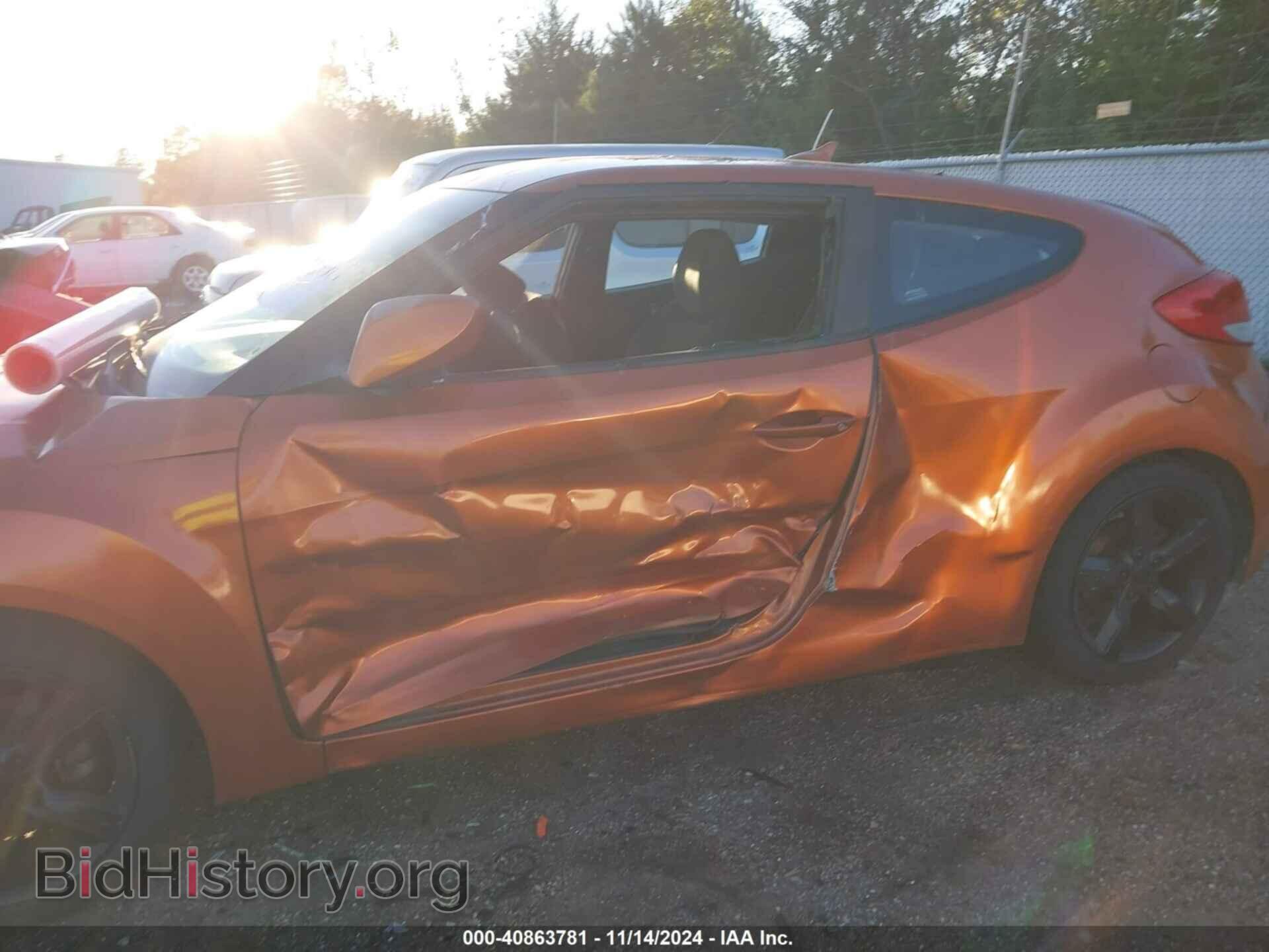 2012 HYUNDAI VELOSTER - VIN: KMHTC6AD7CU045521 - Фото 6
