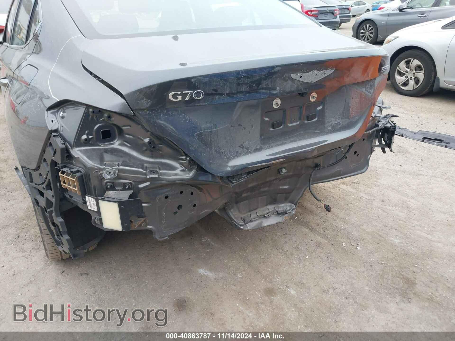 2019 GENESIS G70 - VIN: KMTG34LE4KU012640 - Фото 6