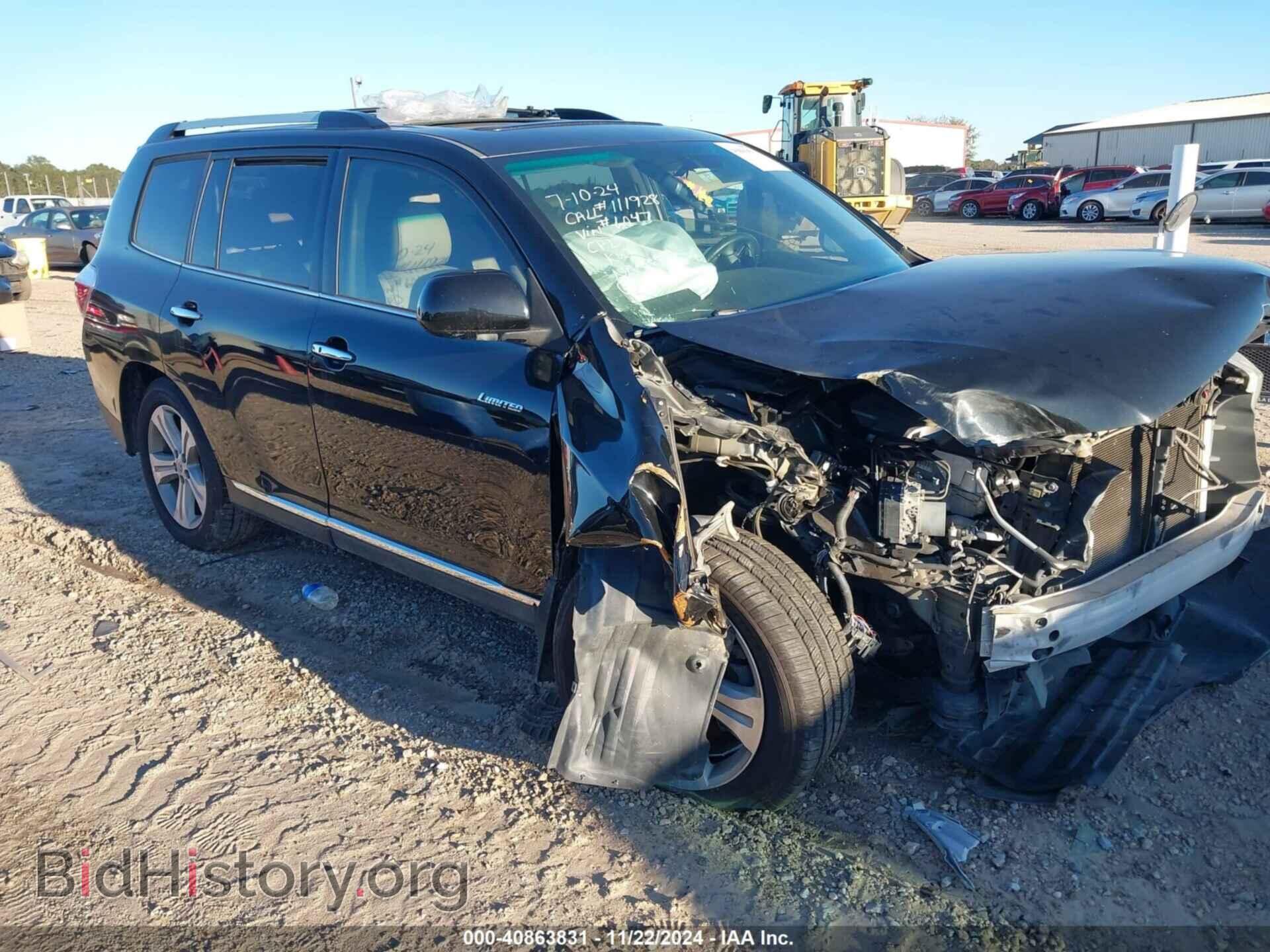 Фотография 5TDYK3EH5CS086047 - TOYOTA HIGHLANDER 2012