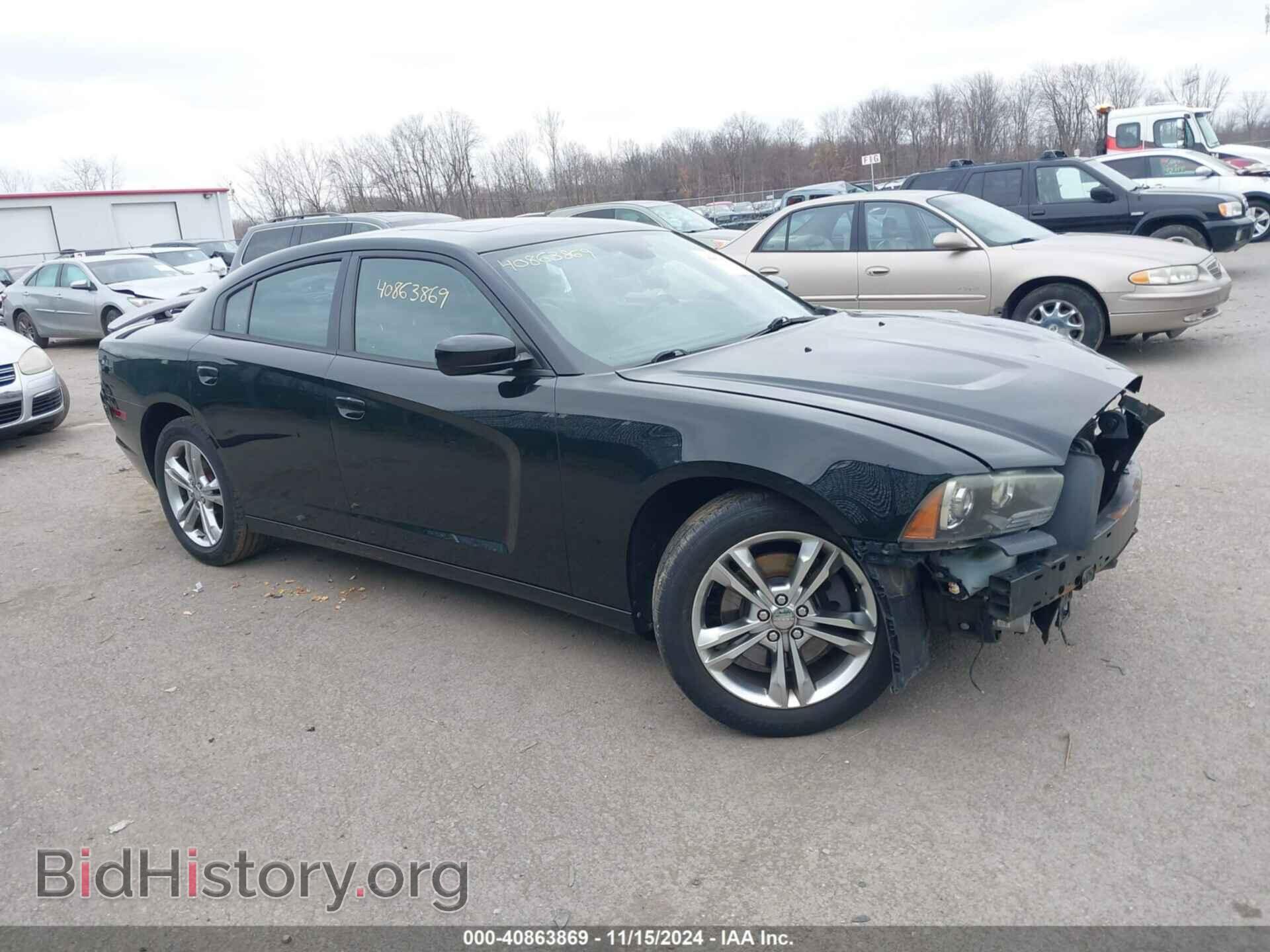 Photo 2C3CDXJG8CH136144 - DODGE CHARGER 2012