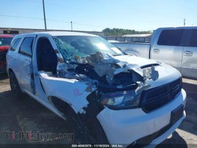 2018 Dodge DURANGO GT RWD, white — VIN 1C4RDHDG7JC384926, IAAI