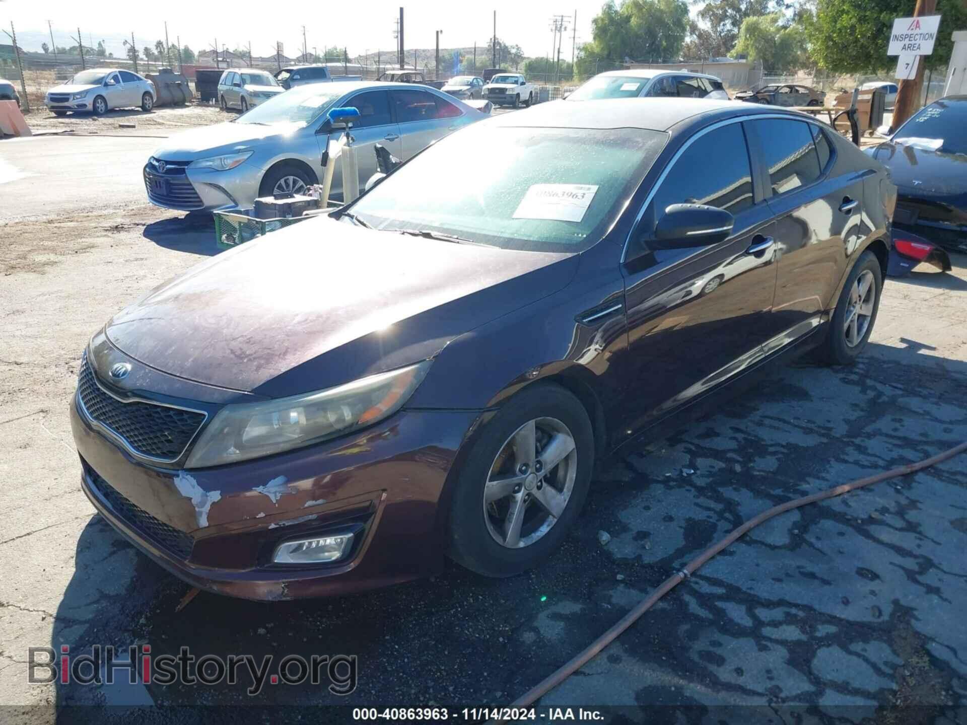 2015 KIA OPTIMA - VIN: 5XXGM4A78FG457328 - Фото 2