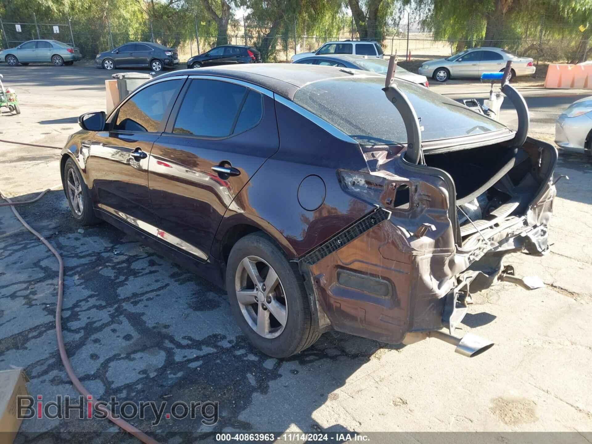 2015 KIA OPTIMA - VIN: 5XXGM4A78FG457328 - Фото 3