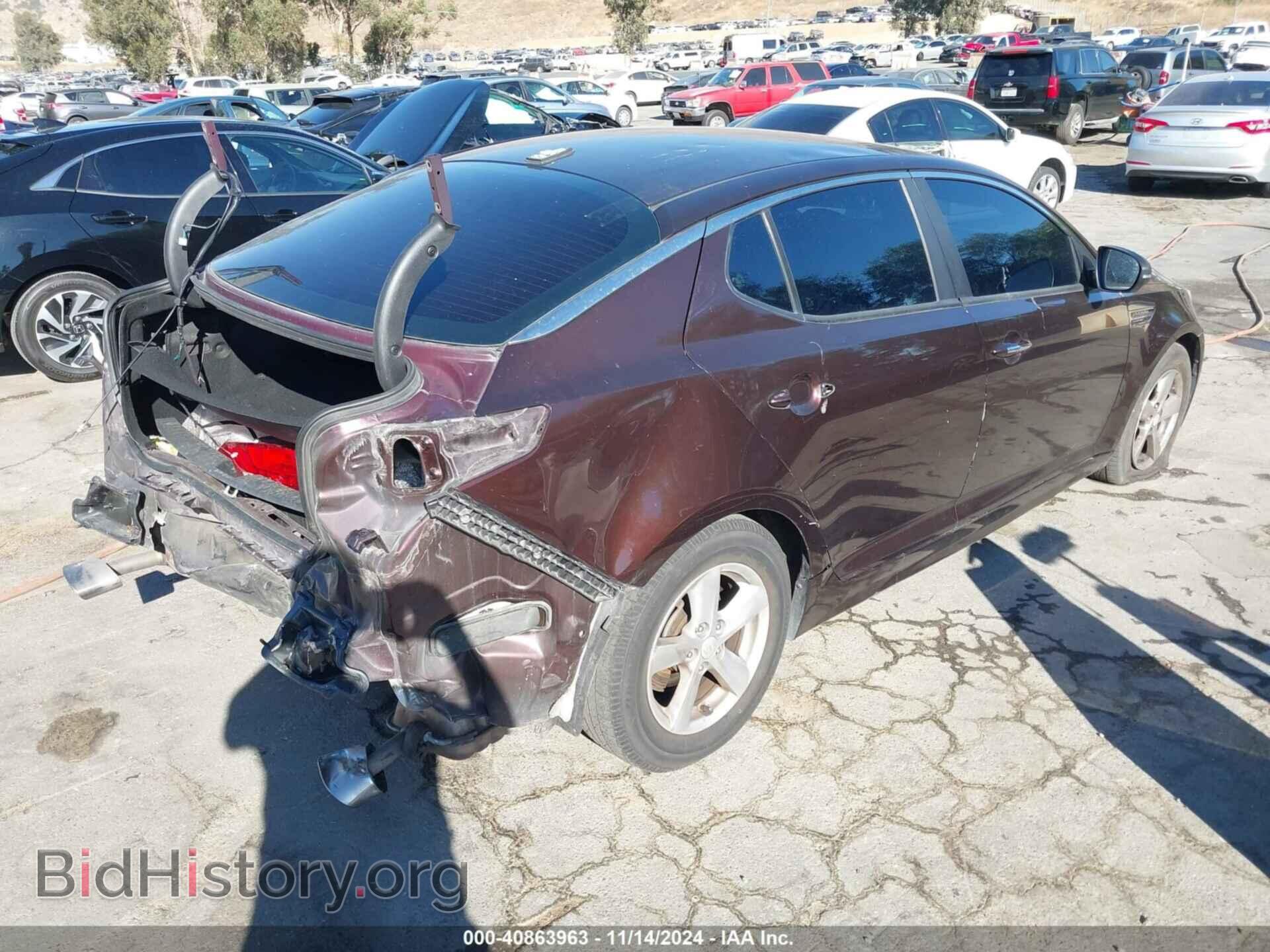 2015 KIA OPTIMA - VIN: 5XXGM4A78FG457328 - Фото 4