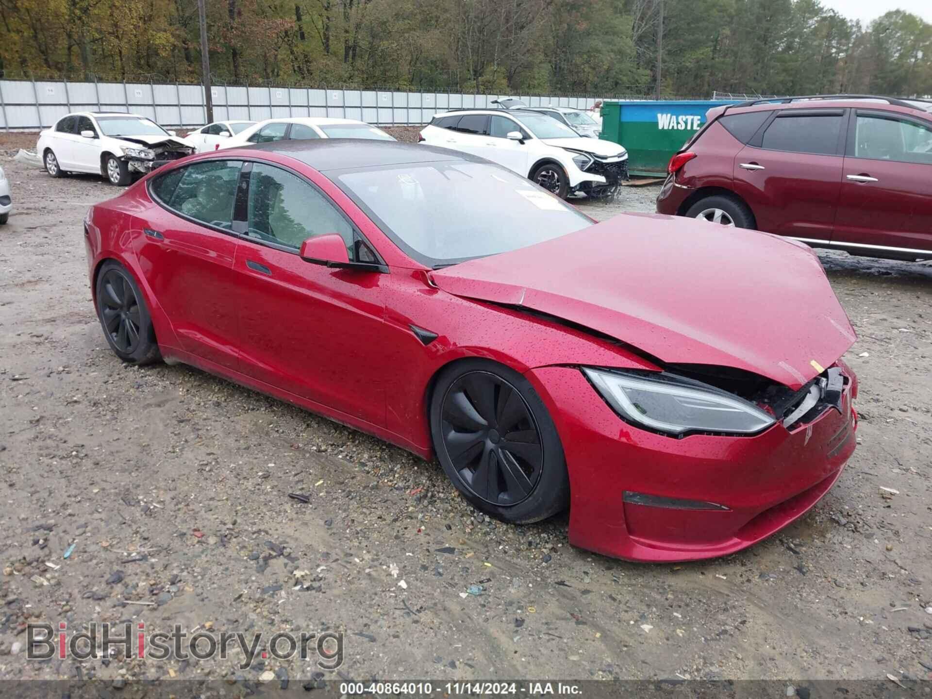 Фотография 5YJSA1E53PF517353 - TESLA MODEL S 2023