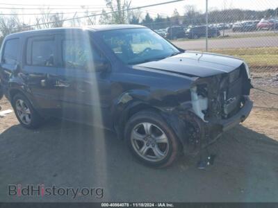 2013 Honda PILOT EX-L, brown — VIN 5FNYF4H50DB051417, IAAI
