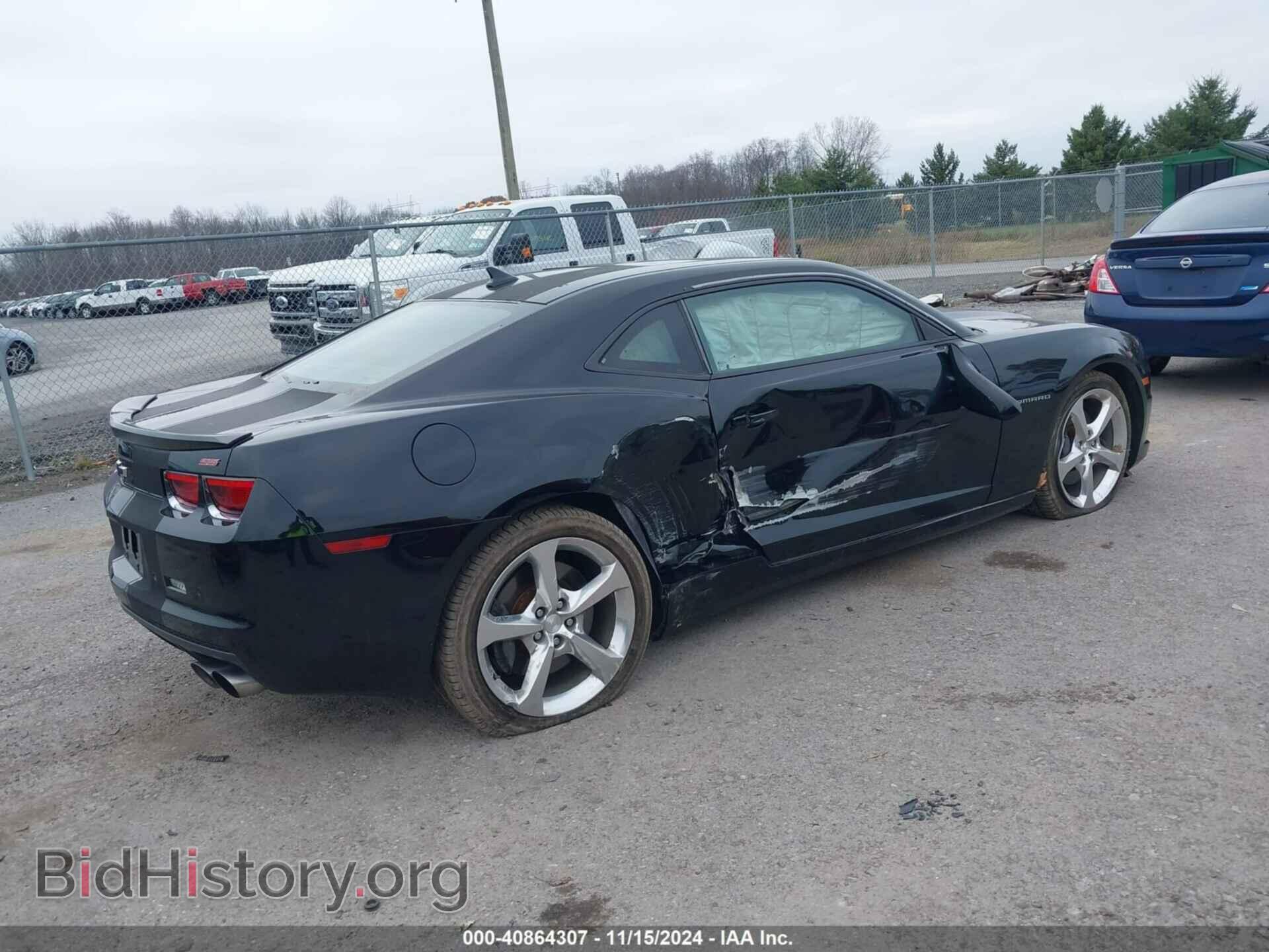 2013 CHEVROLET CAMARO - VIN: 2G1FT1EW2D9109889 - Фото 4