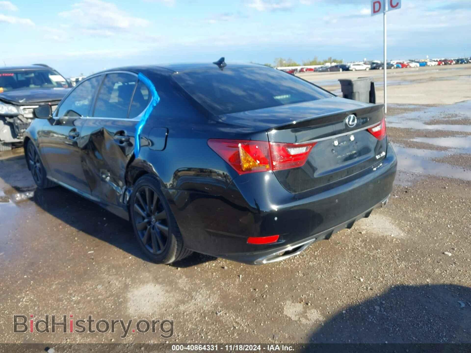 2014 LEXUS GS 350 - VIN: JTHBE1BL4E5034846 - Фото 3