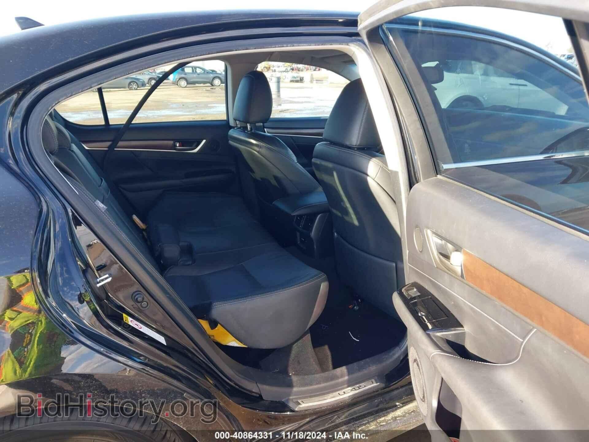 2014 LEXUS GS 350 - VIN: JTHBE1BL4E5034846 - Фото 8