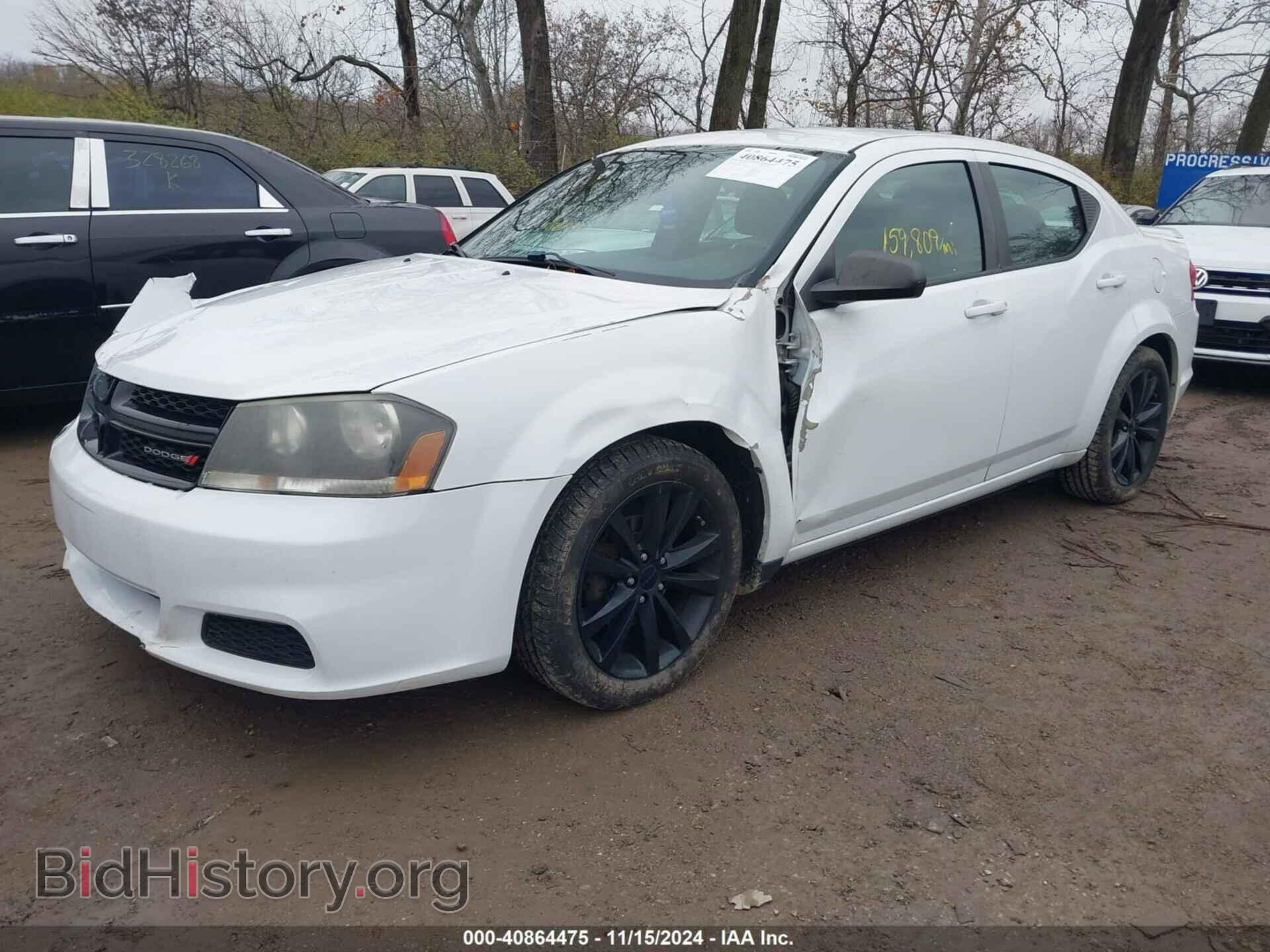 2014 DODGE AVENGER - VIN: 1C3CDZAB5EN175509 - Фото 2
