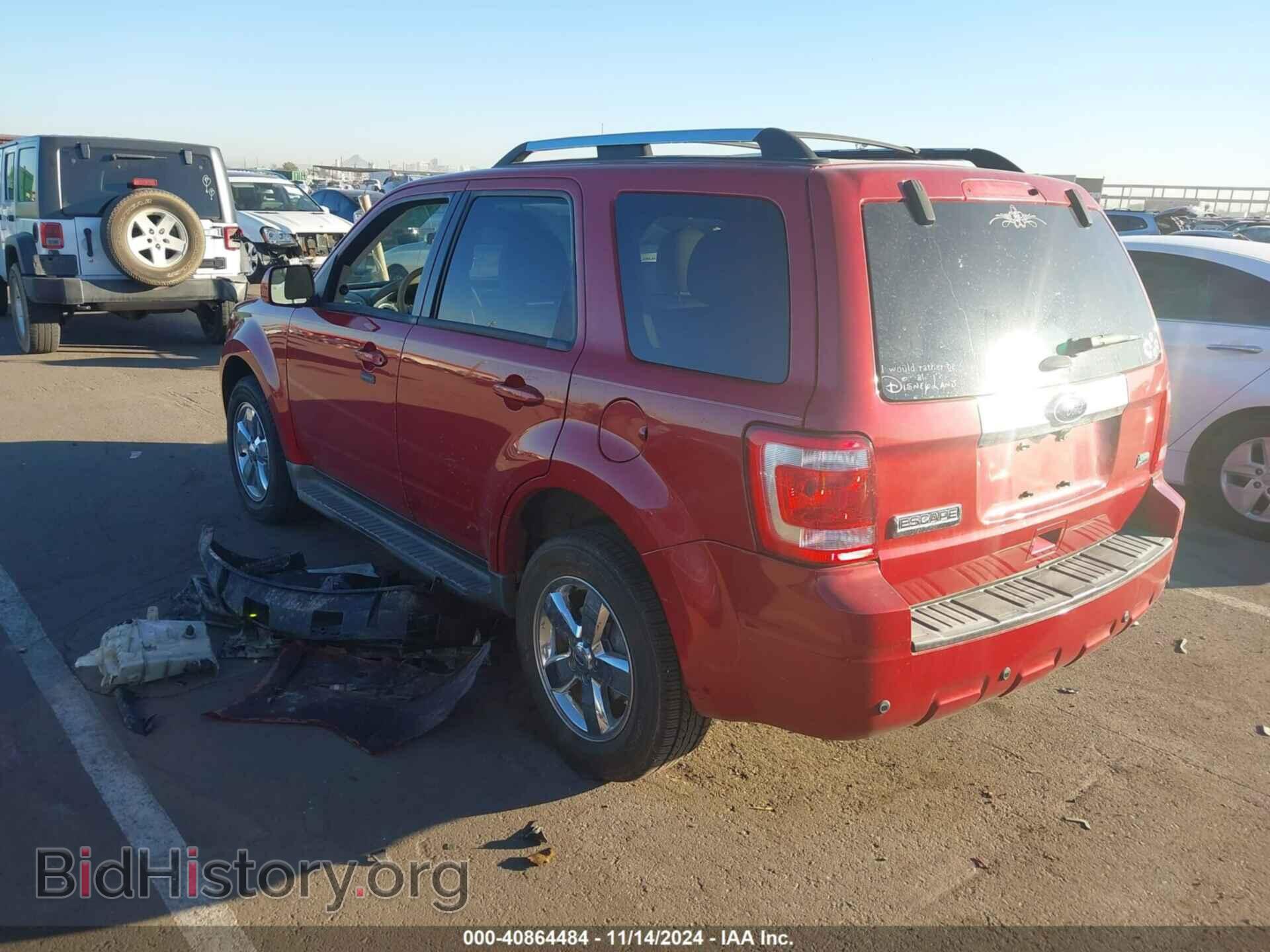 2011 FORD ESCAPE - VIN: 1FMCU0EG6BKC37960 - Фото 3