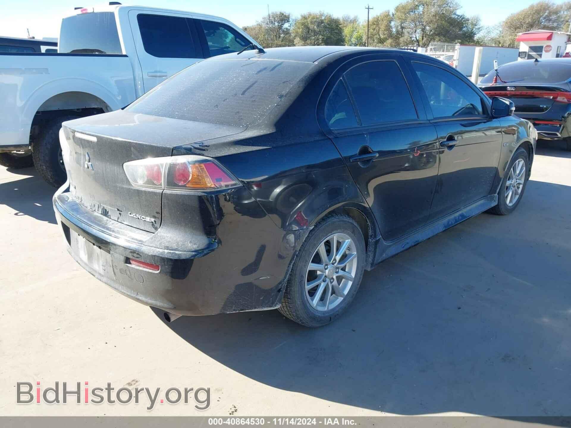 2015 MITSUBISHI LANCER - VIN: JA32U2FU1FU019594 - Фото 4