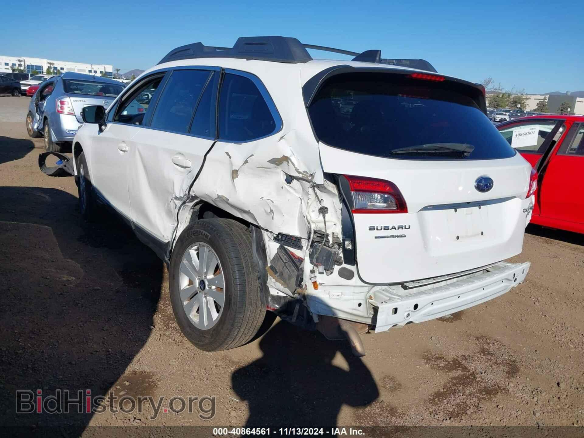 2016 SUBARU OUTBACK - VIN: 4S4BSAHC8G3321697 - Фото 3