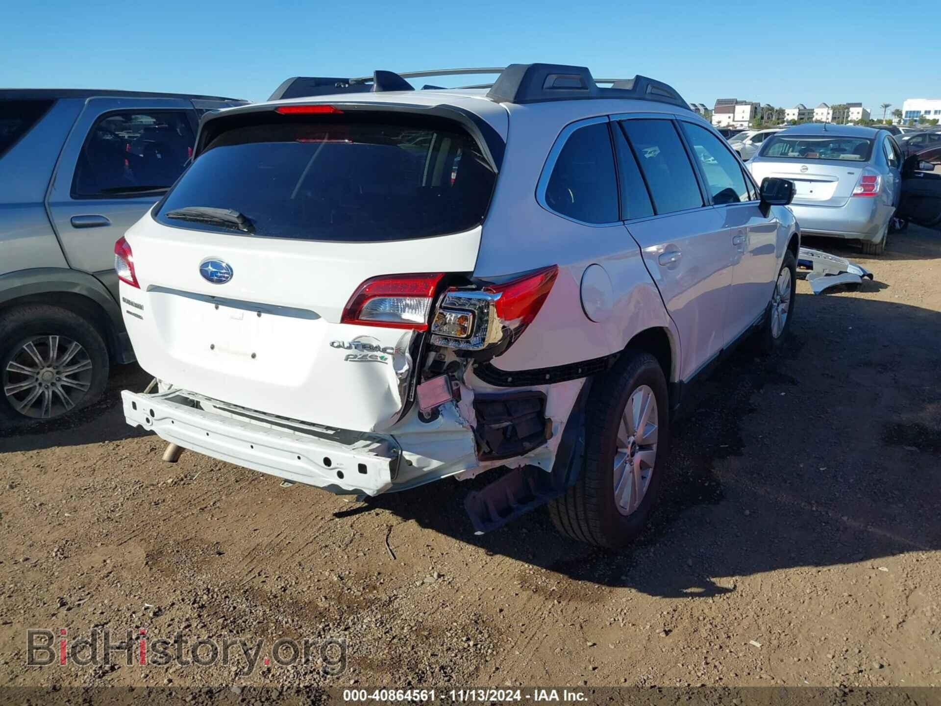 2016 SUBARU OUTBACK - VIN: 4S4BSAHC8G3321697 - Фото 4