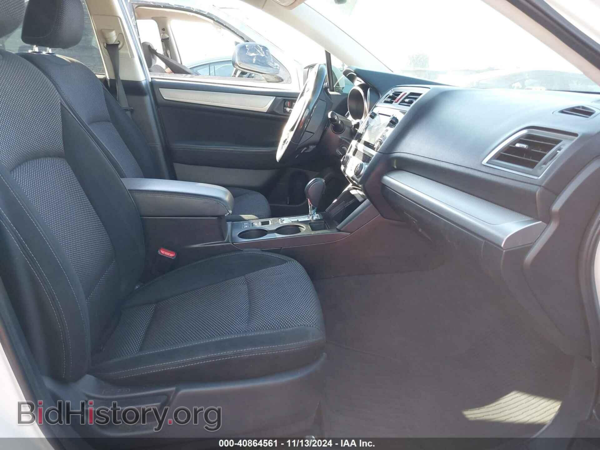 2016 SUBARU OUTBACK - VIN: 4S4BSAHC8G3321697 - Фото 5