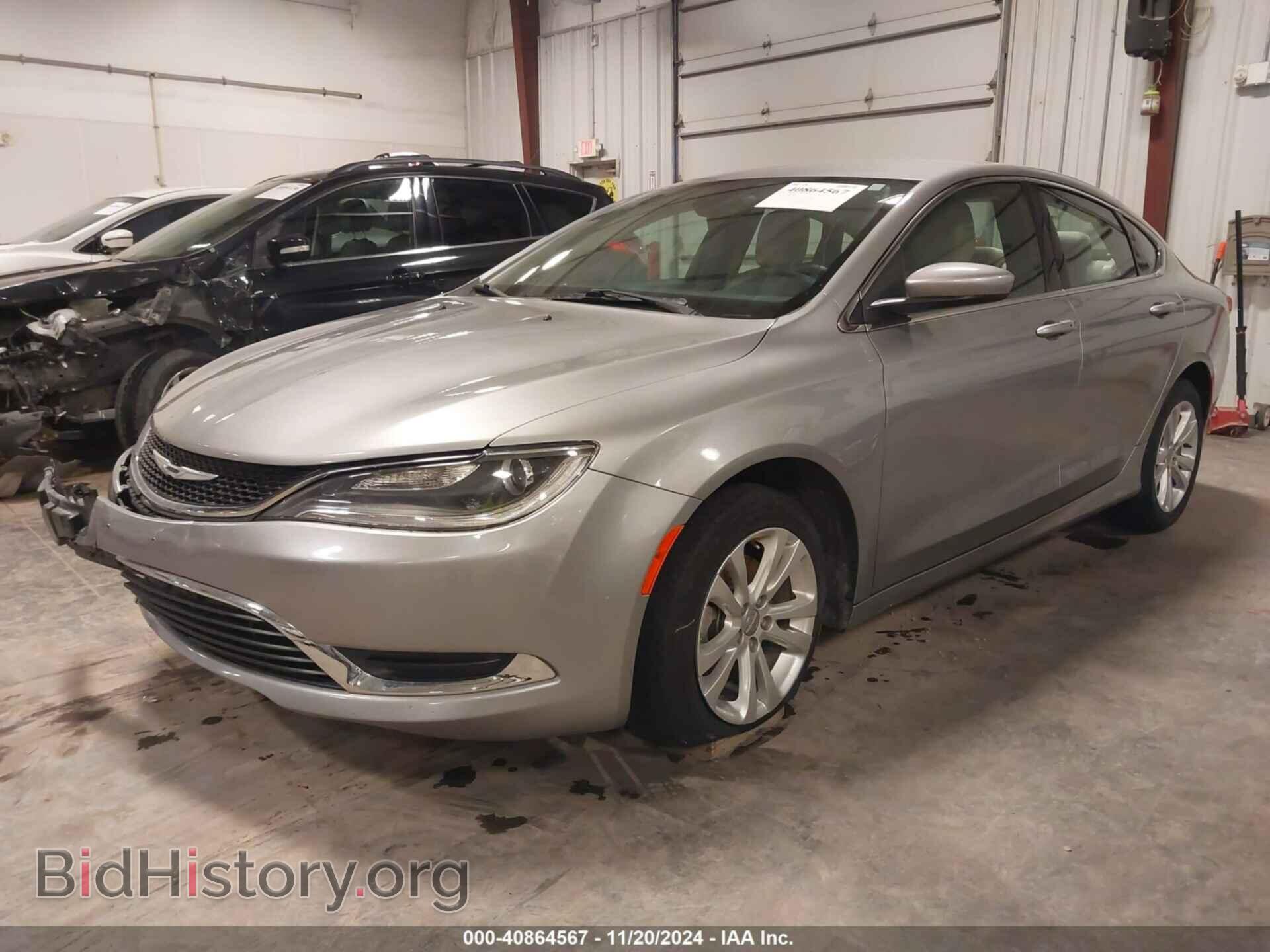 2015 CHRYSLER 200 - VIN: 1C3CCCABXFN504481 - Фото 2