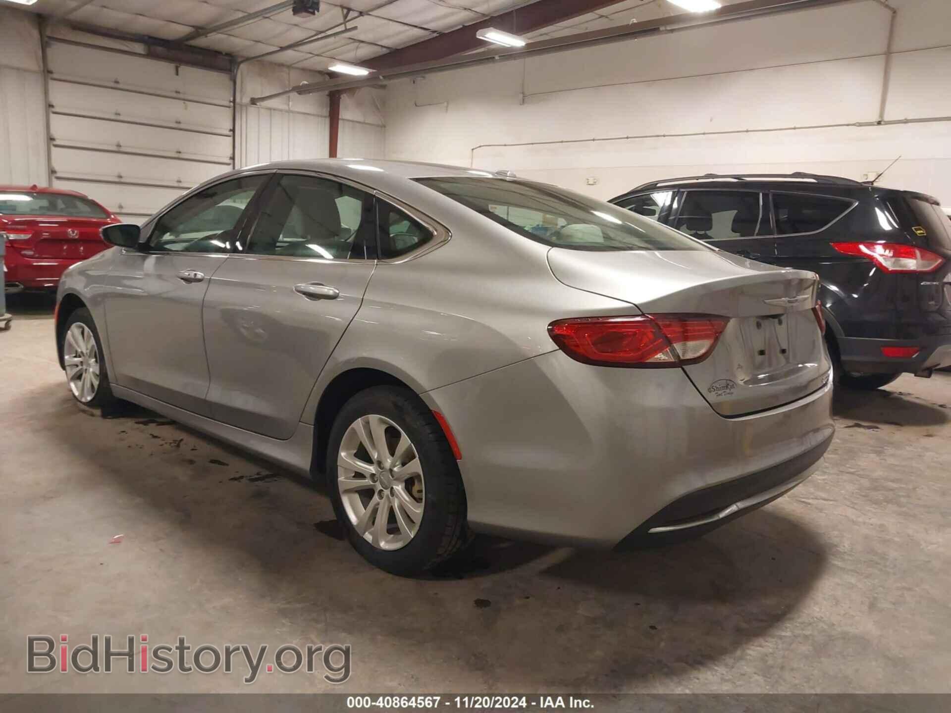 2015 CHRYSLER 200 - VIN: 1C3CCCABXFN504481 - Фото 3