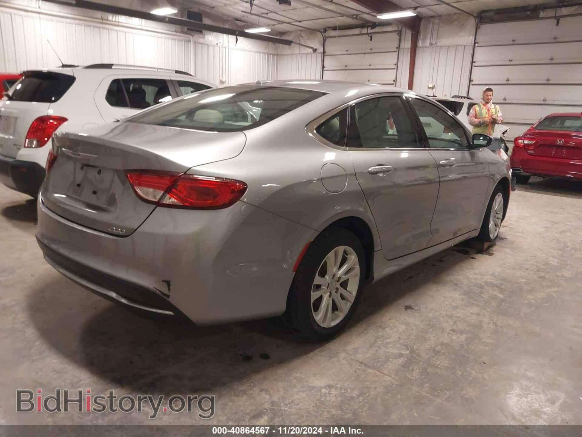 2015 CHRYSLER 200 - VIN: 1C3CCCABXFN504481 - Фото 4