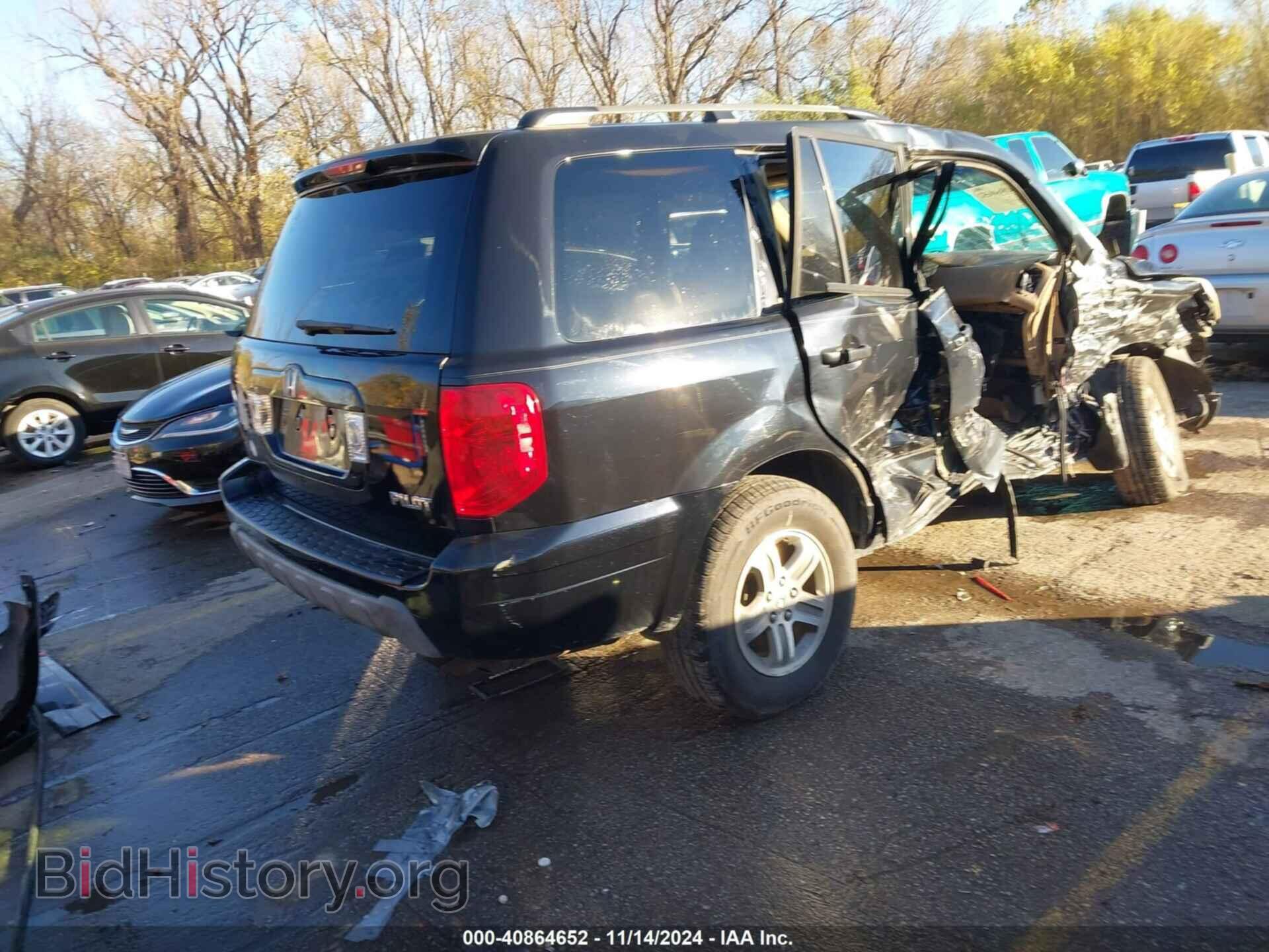 2005 HONDA PILOT - VIN: 5FNYF18555B046617 - Фото 4
