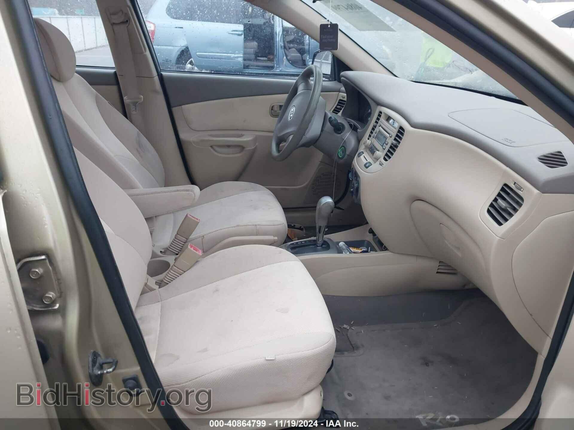 2007 KIA RIO - VIN: KNADE123776267365 - Фото 5