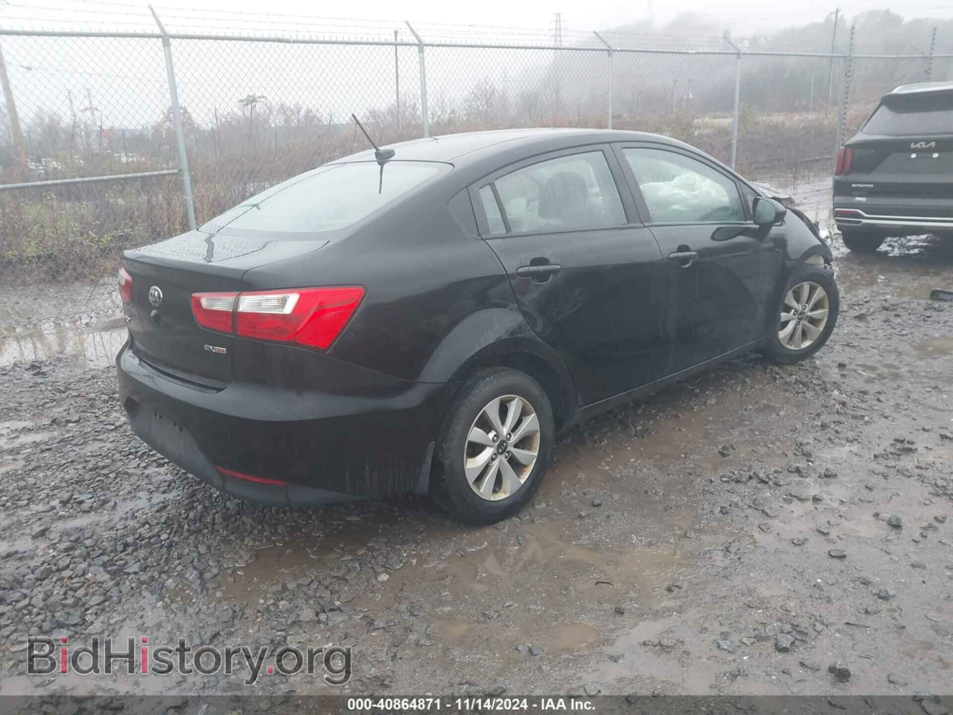 2016 KIA RIO - VIN: KNADN4A3XG6647268 - Фото 4