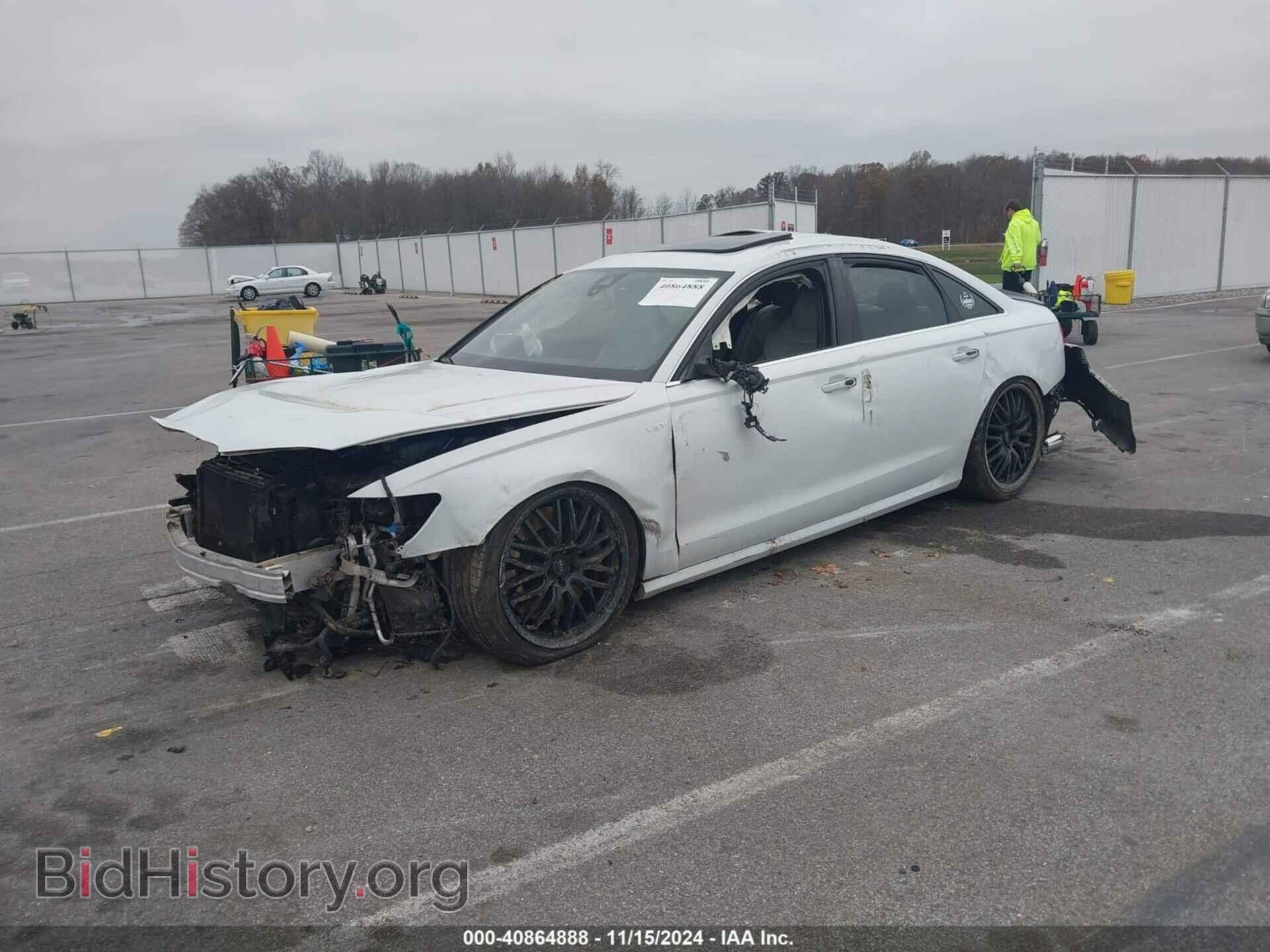 2014 AUDI S6 - VIN: WAUF2AFC7EN106092 - Фото 2