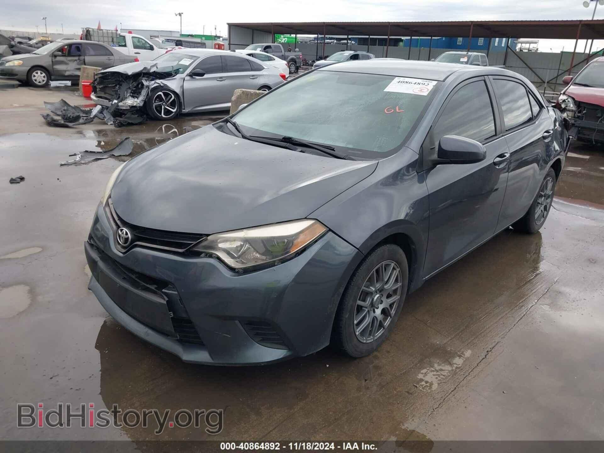 2014 TOYOTA COROLLA - VIN: 5YFBURHE0EP022059 - Фото 2