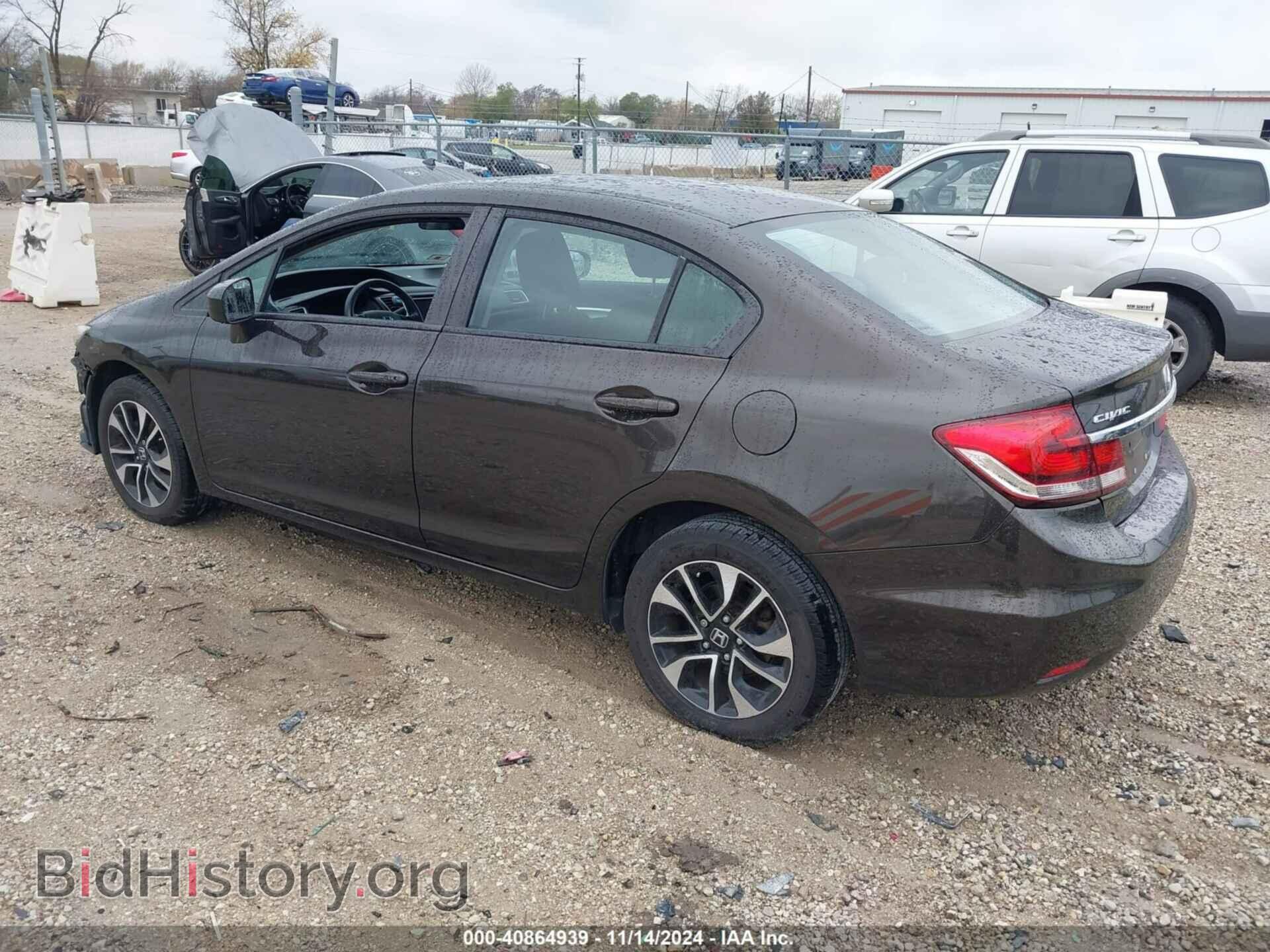 2014 HONDA CIVIC - VIN: 2HGFB2F8XEH555622 - Фото 3