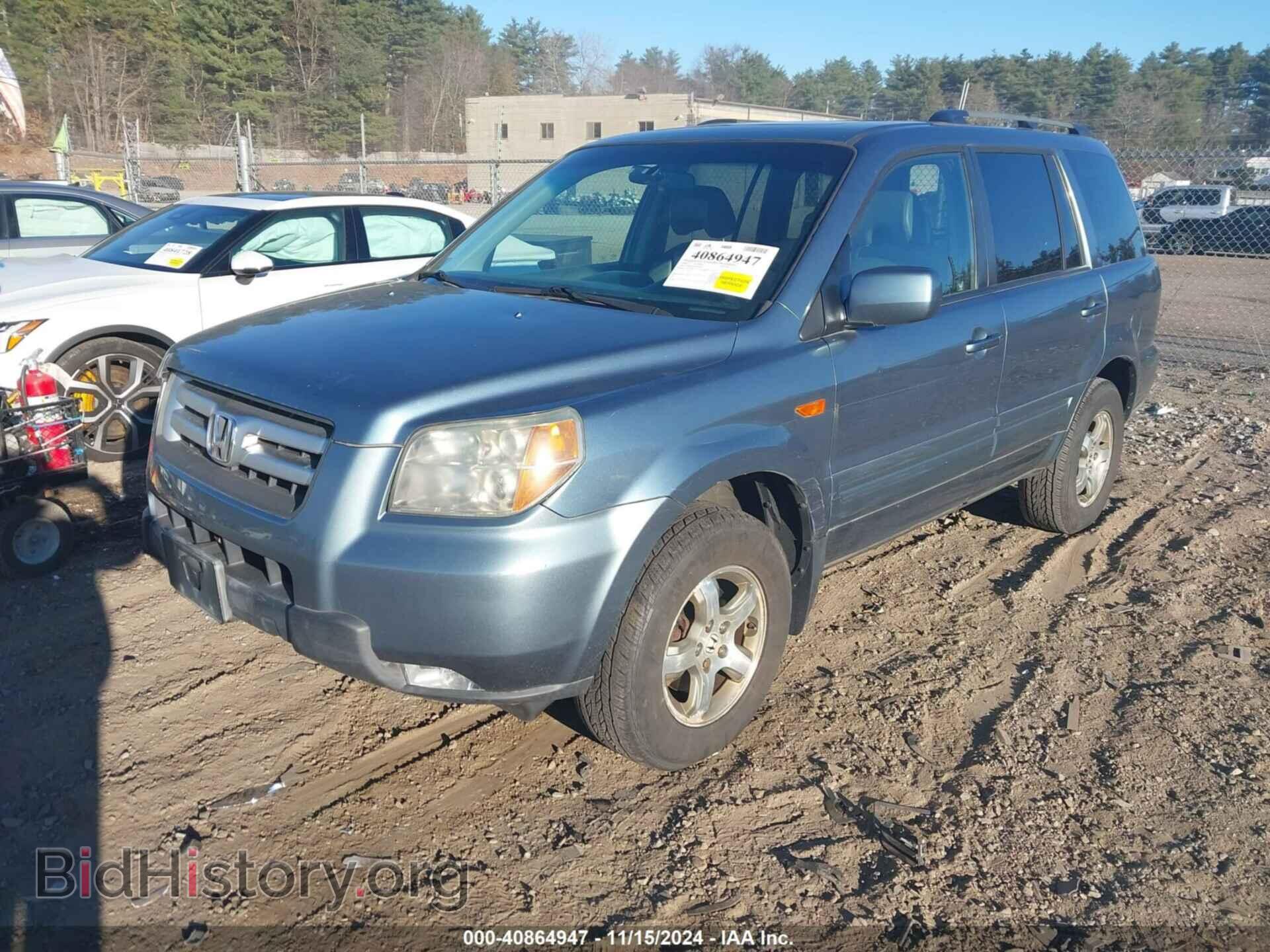 2006 HONDA PILOT - VIN: 5FNYF18746B001669 - Фото 2
