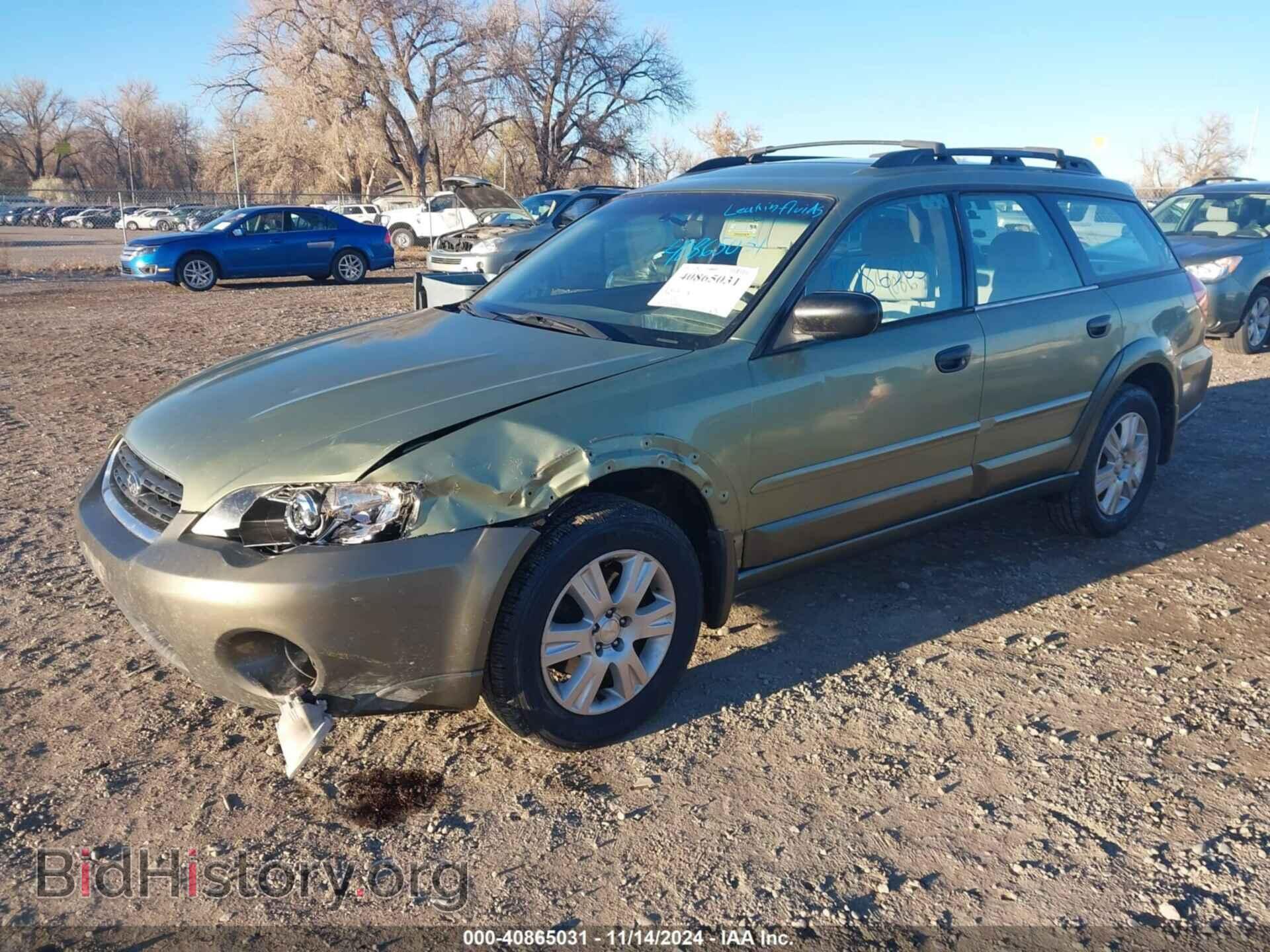 2005 SUBARU OUTBACK - VIN: 4S4BP61C857367951 - Фото 2