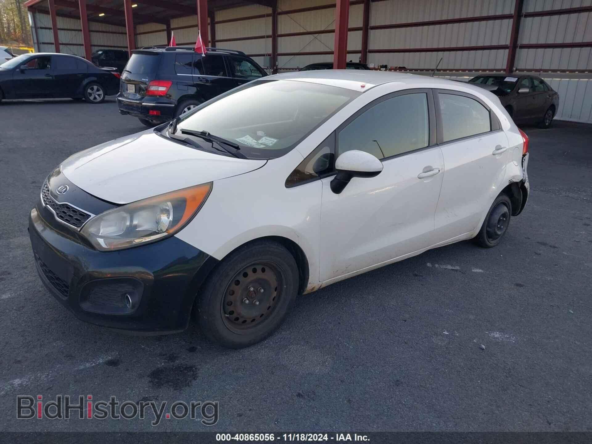 2013 KIA RIO - VIN: KNADN5A34D6180026 - Фото 2