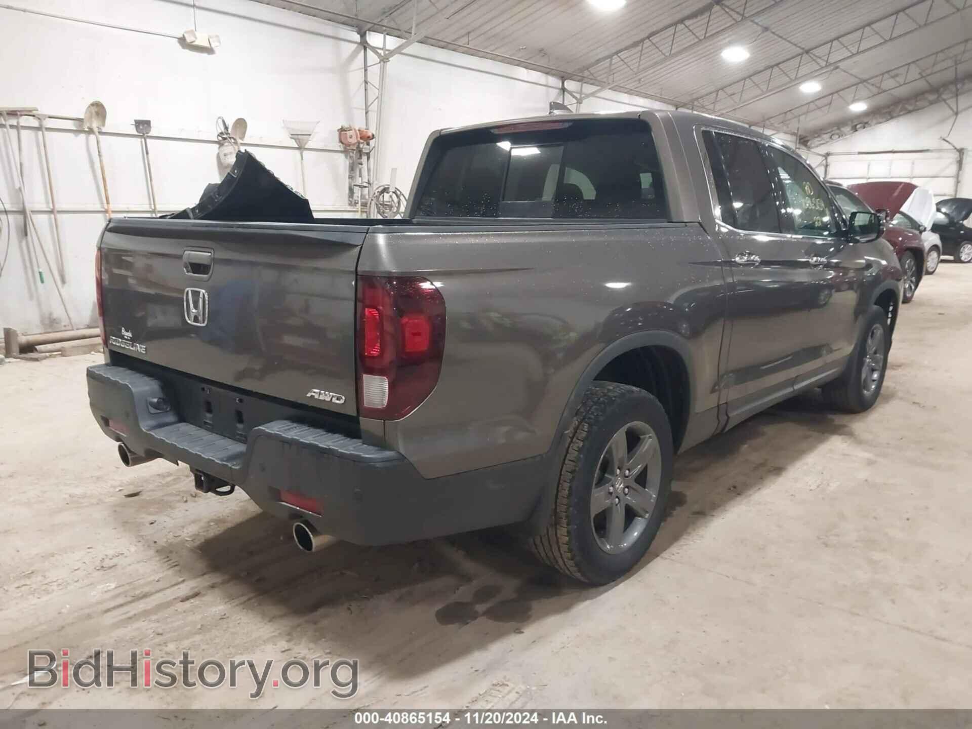 2022 HONDA RIDGELINE - VIN: 5FPYK3F74NB037541 - Фото 4