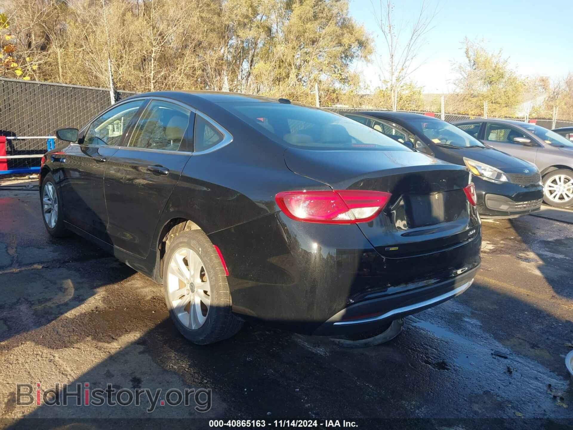2016 CHRYSLER 200 - VIN: 1C3CCCAB0GN127127 - Фото 3