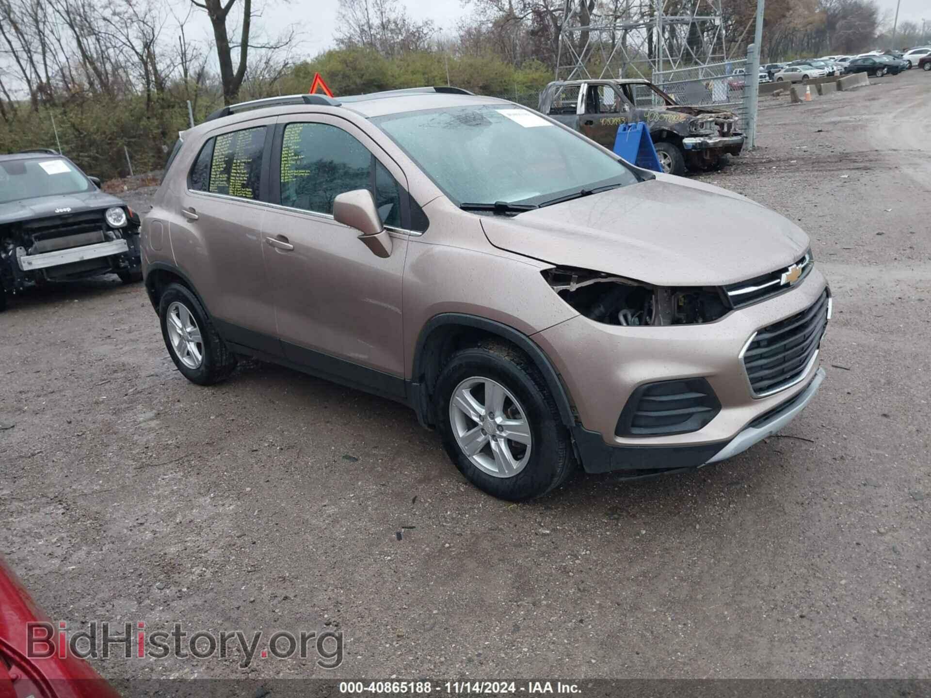 Фотография 3GNCJPSB3KL108580 - CHEVROLET TRAX 2019