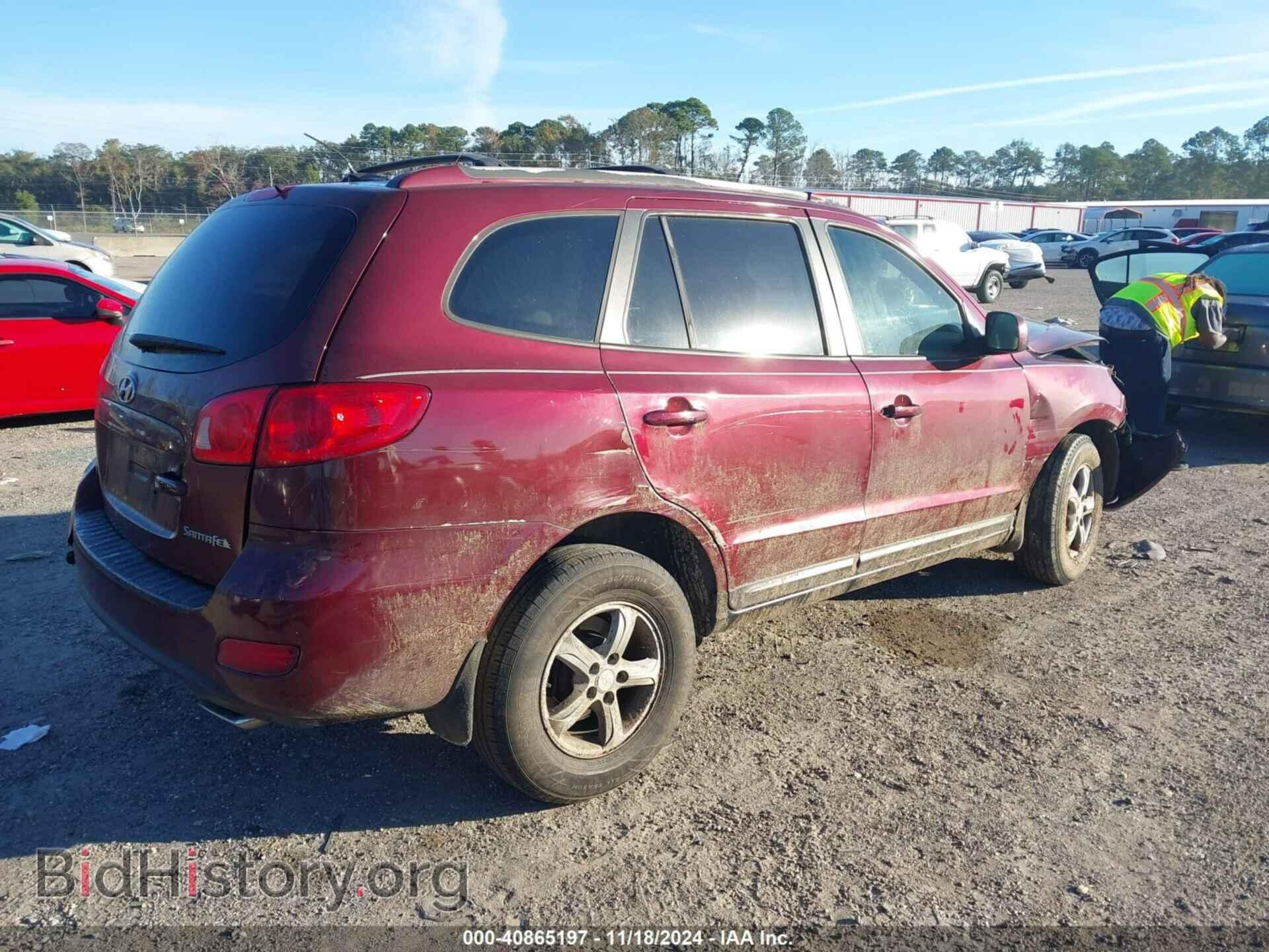 2007 HYUNDAI SANTA FE - VIN: 5NMSG13D87H092512 - Фото 4