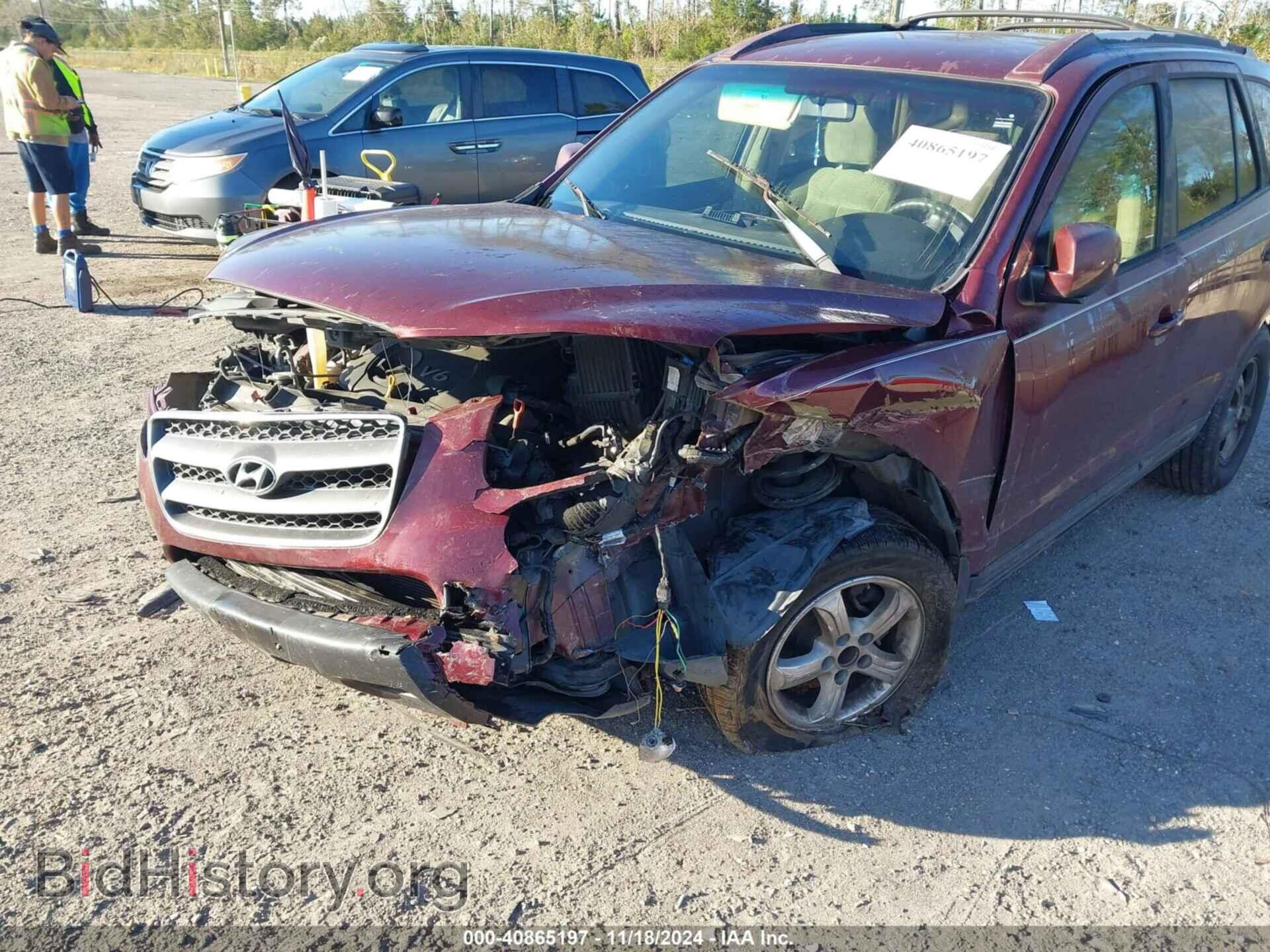 2007 HYUNDAI SANTA FE - VIN: 5NMSG13D87H092512 - Фото 6