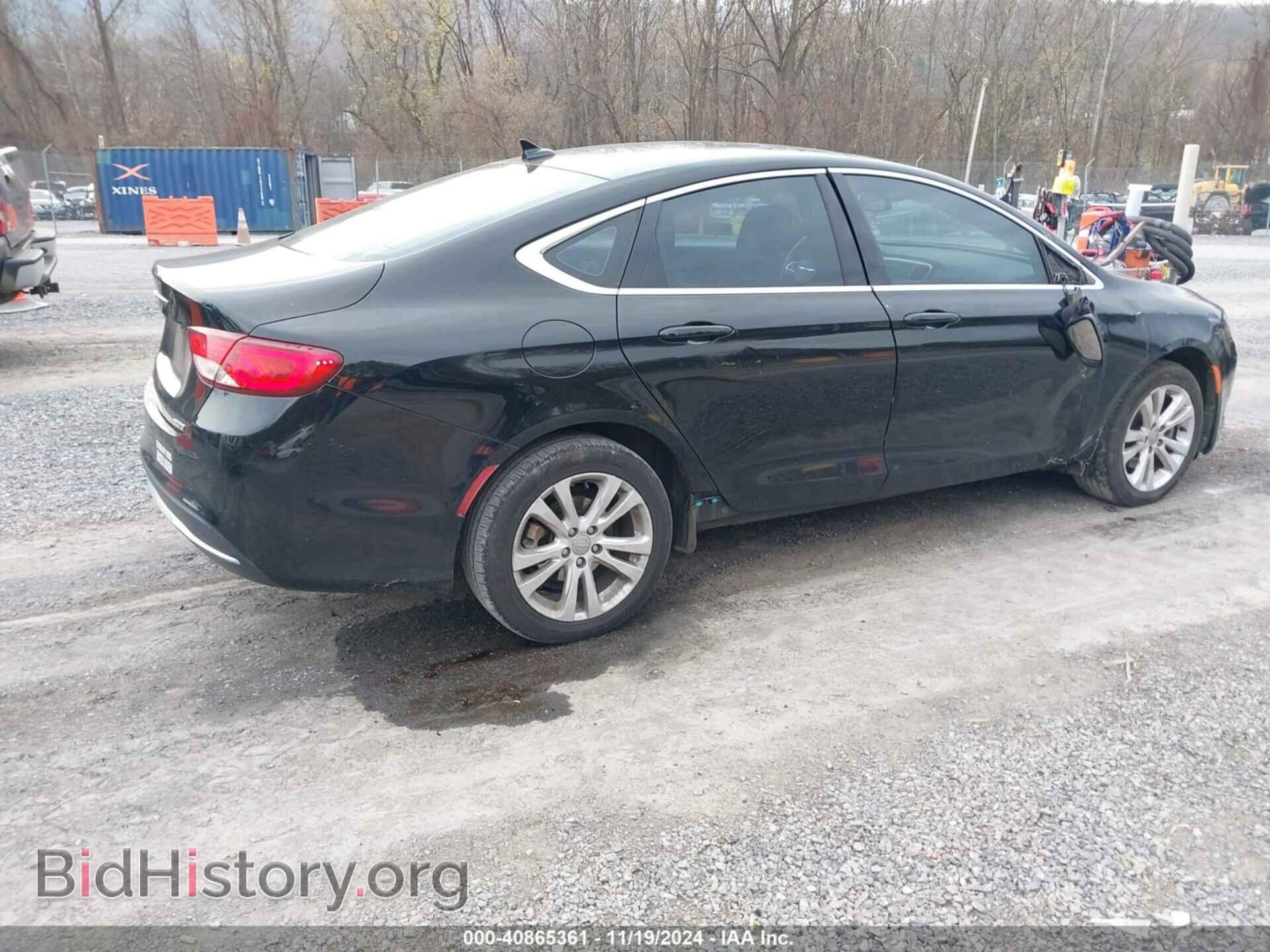 2016 CHRYSLER 200 - VIN: 1C3CCCAB6GN130291 - Фото 4
