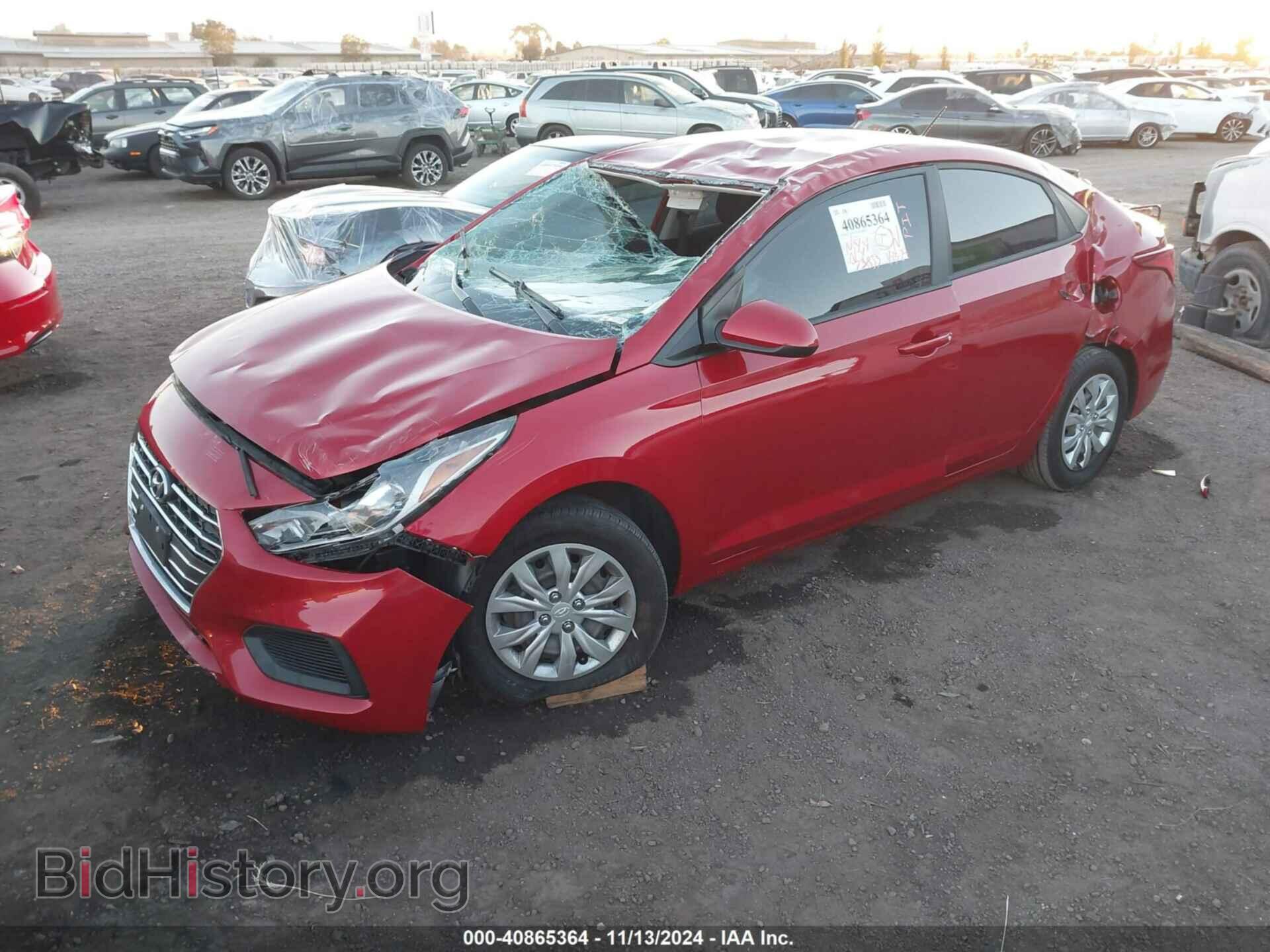 2019 HYUNDAI ACCENT - VIN: 3KPC24A38KE083923 - Фото 2