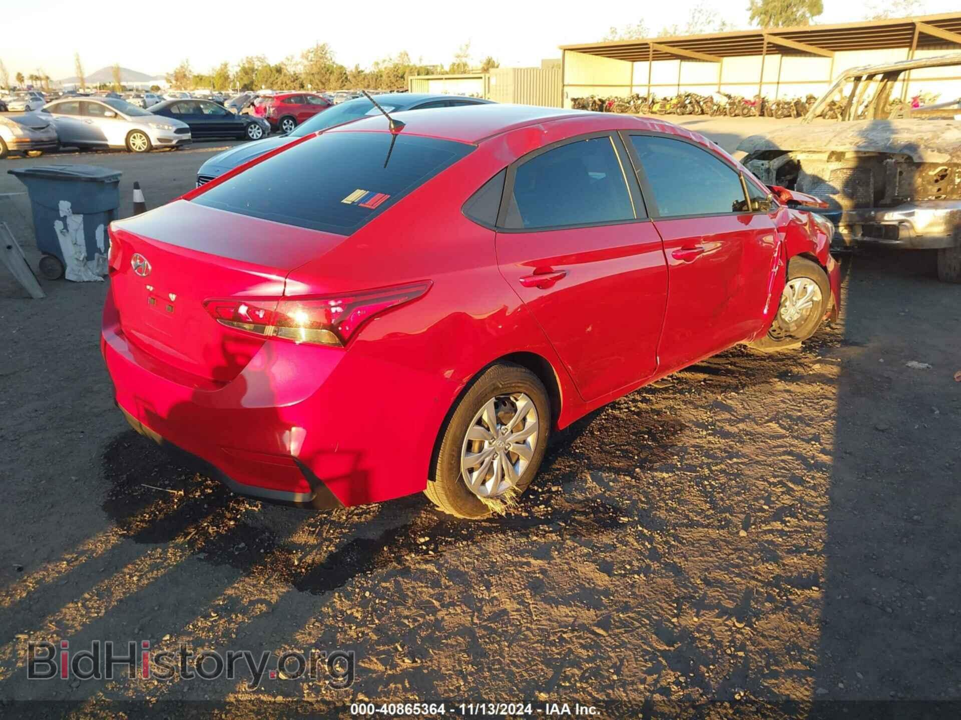 2019 HYUNDAI ACCENT - VIN: 3KPC24A38KE083923 - Фото 4