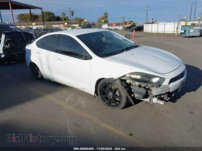 2015 Dodge DART SXT, white — VIN 1C3CDFBB1FD351170, IAAI