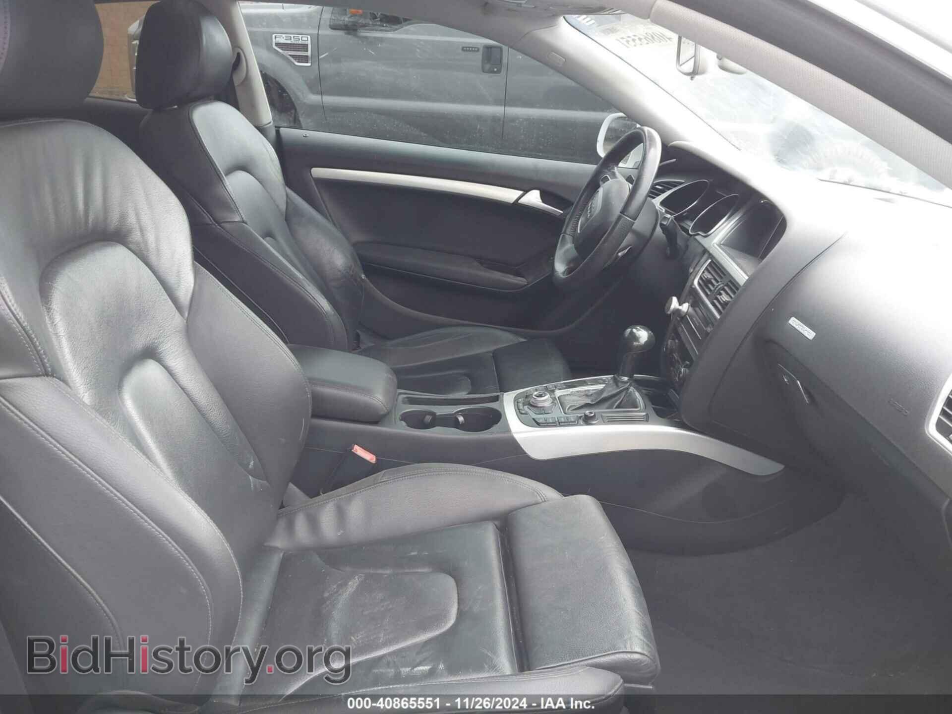 2010 AUDI A5 - VIN: WAULFAFR4AA031347 - Фото 5