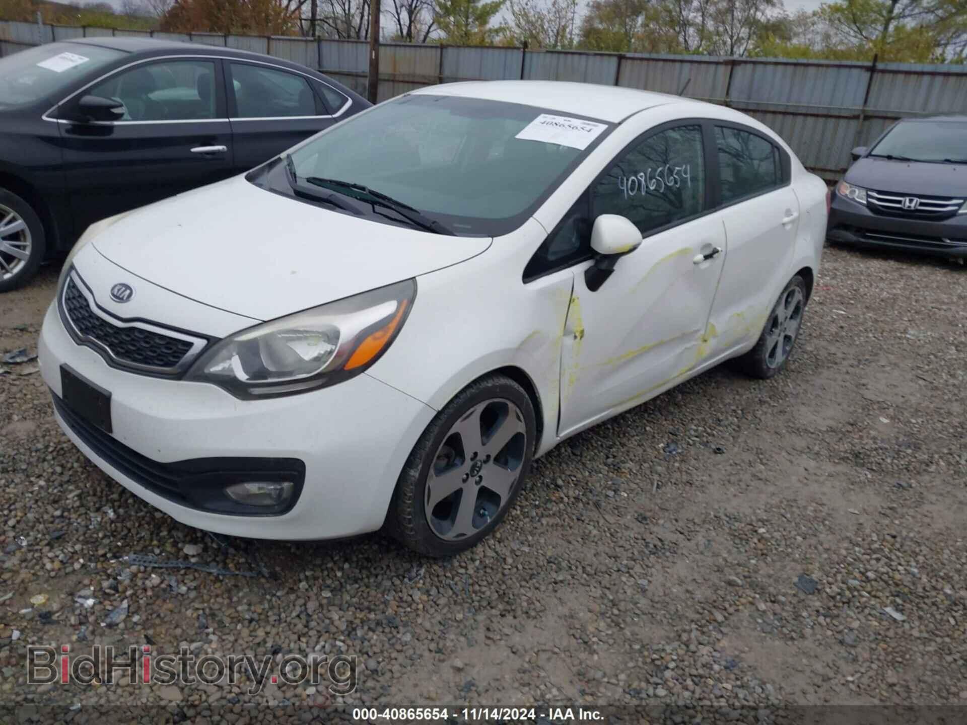 2012 KIA RIO - VIN: KNADN4A35C6063676 - Фото 2