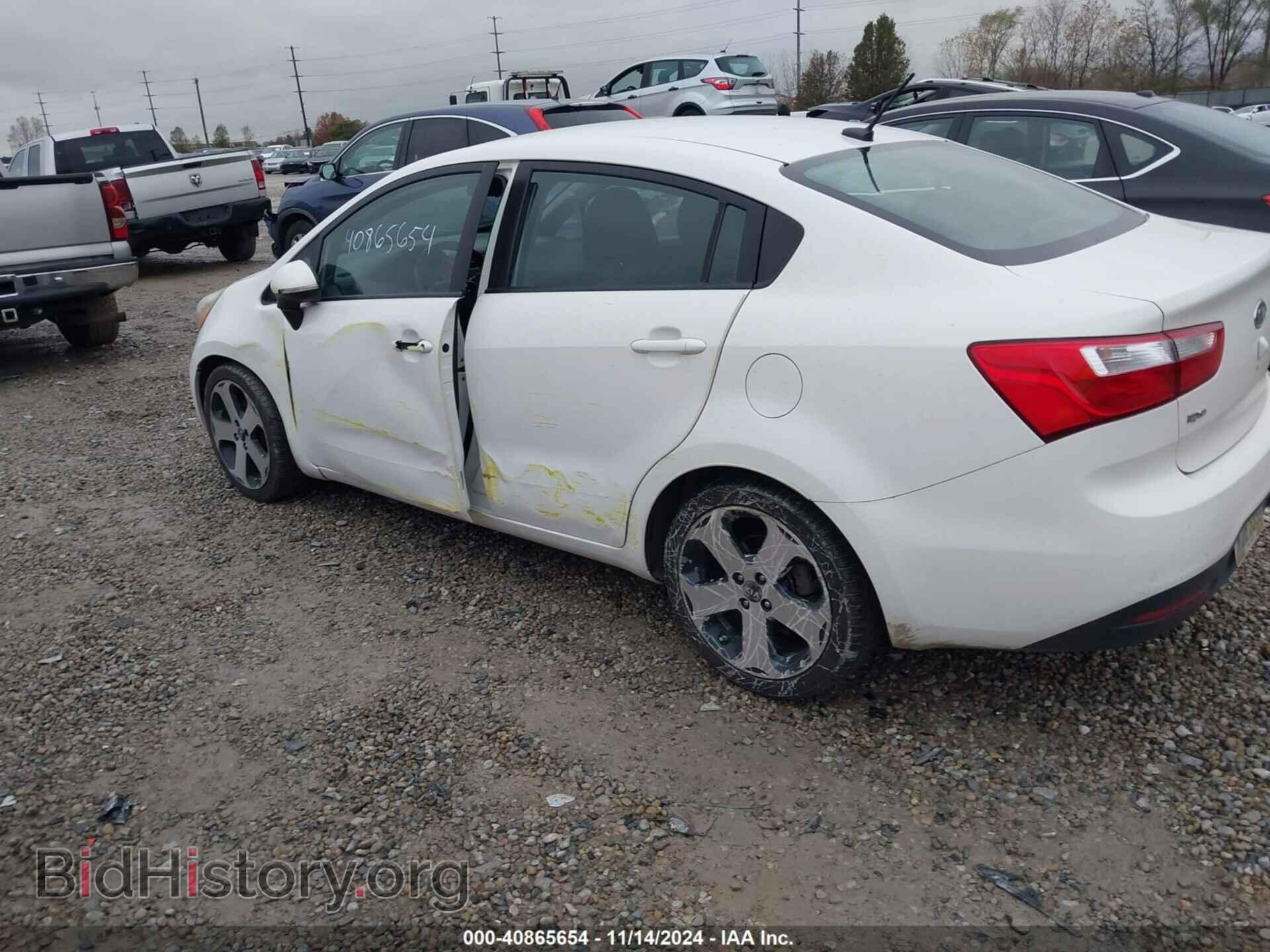 2012 KIA RIO - VIN: KNADN4A35C6063676 - Фото 3