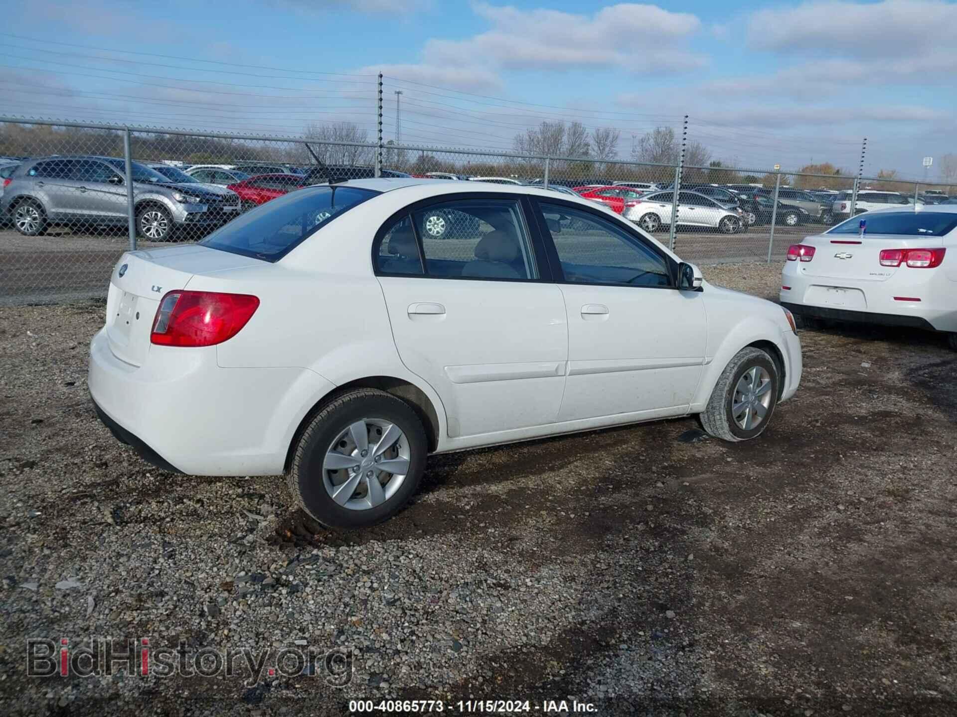 2010 KIA RIO - VIN: KNADH4A39A6677893 - Фото 4