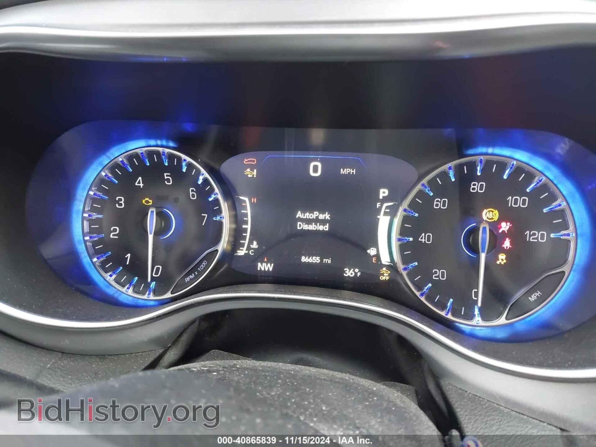 2019 CHRYSLER PACIFICA - VIN: 2C4RC1EGXKR507992 - Фото 15